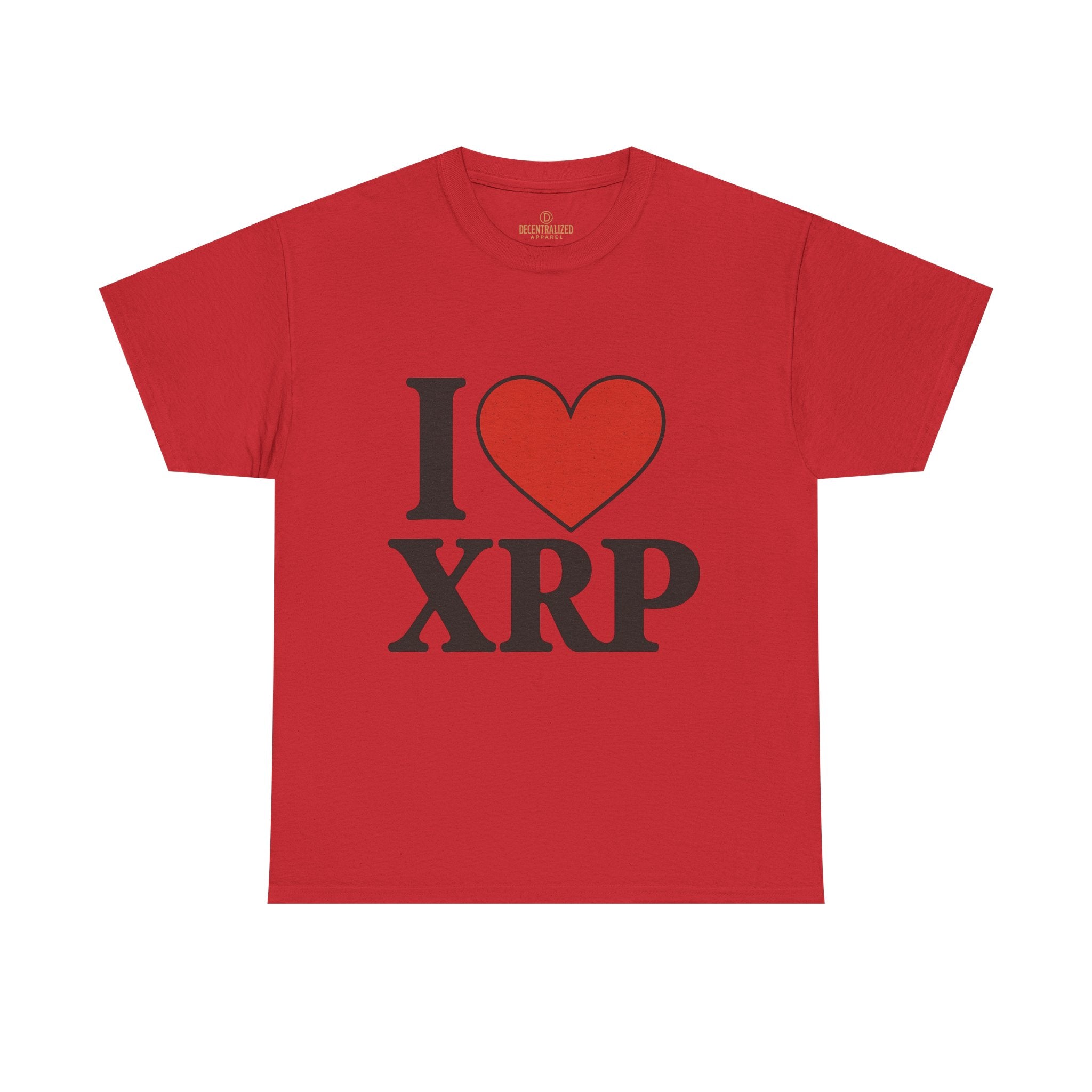 I  XRP T-Shirt — Crypto Enthusiast Ripple Tee