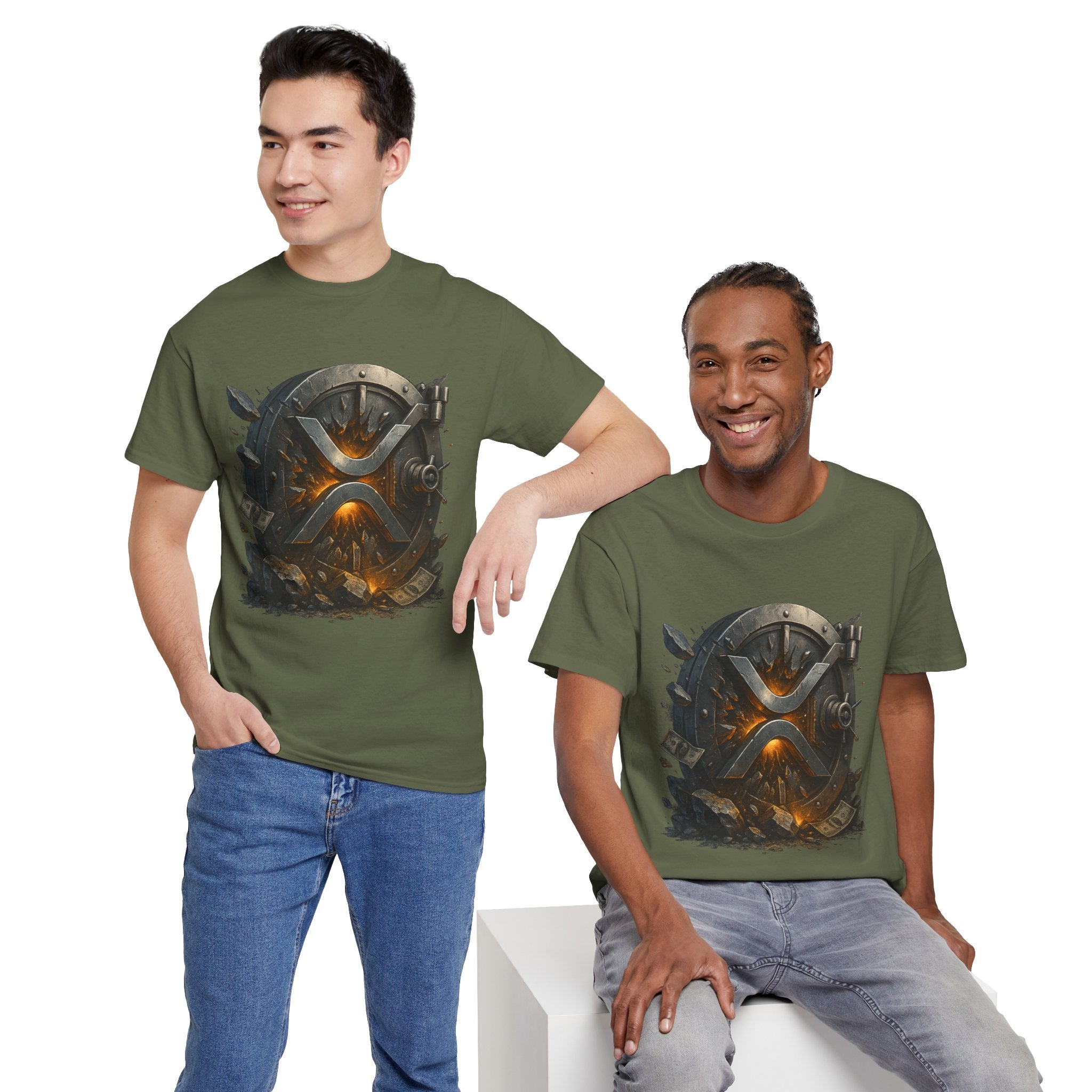 Warrior Shield T-Shirt — Medieval Viking Shield Graphic Tee
