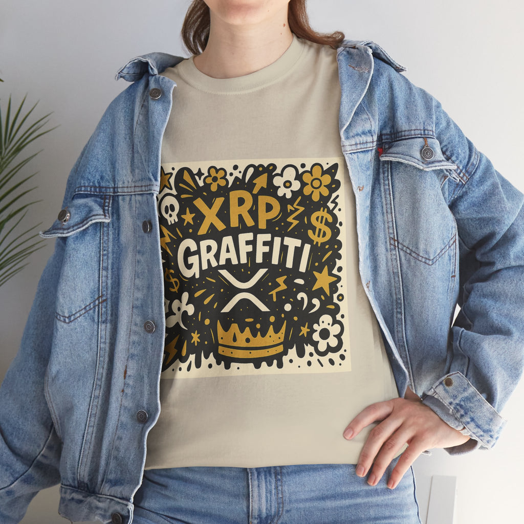 XRP Graffiti Tee — Crypto Street Art T-Shirt