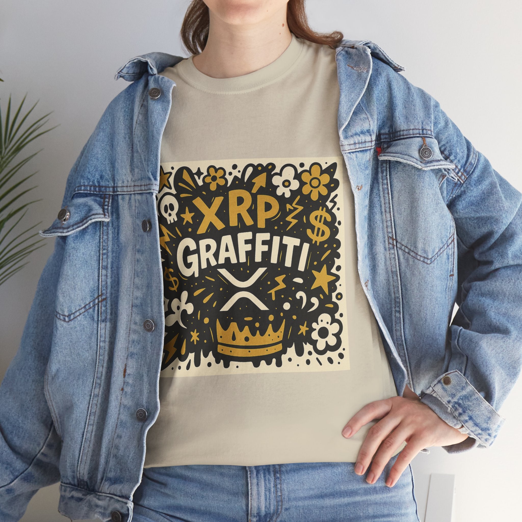XRP Graffiti Tee — Crypto Street Art T-Shirt
