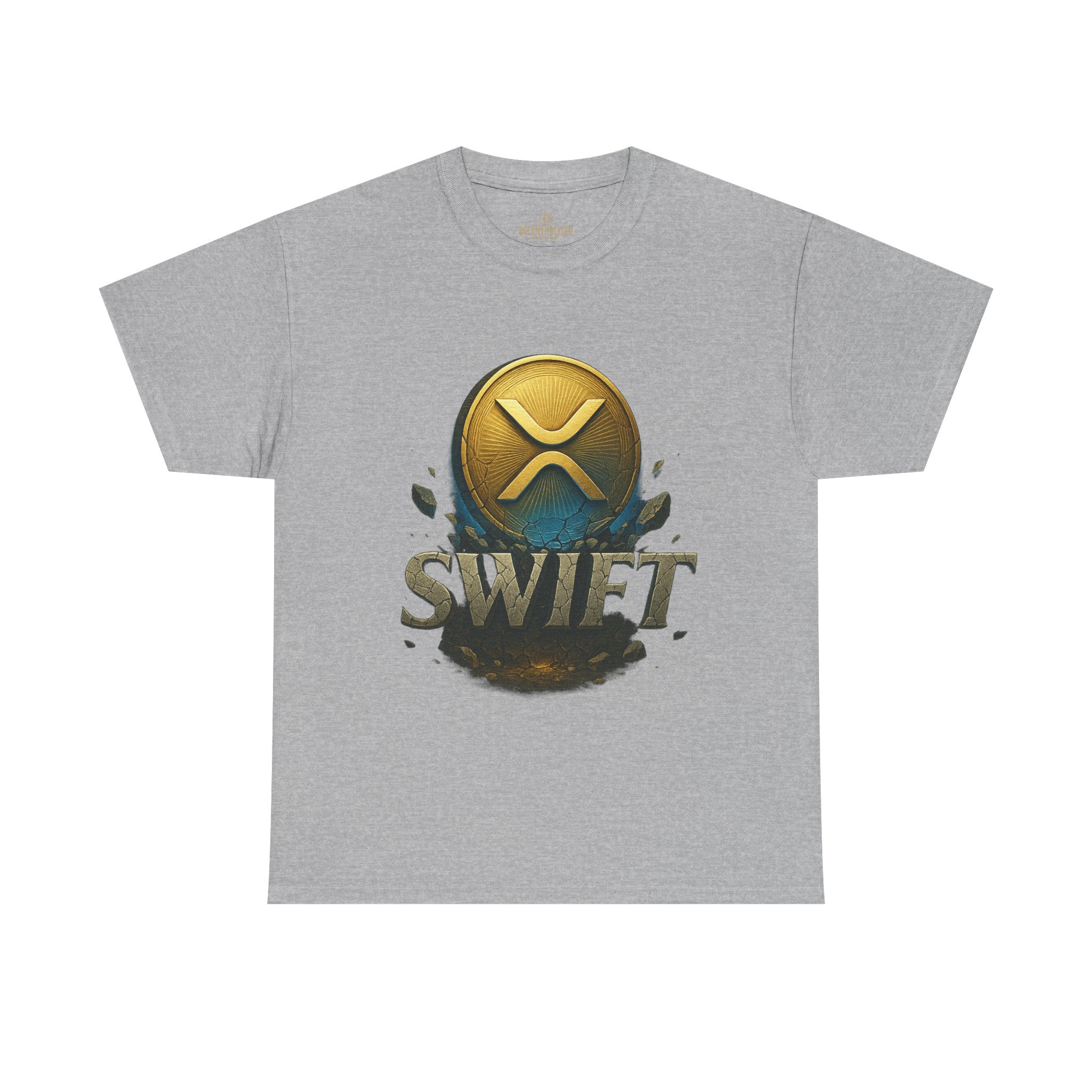 XRP Swift Cryptocurrency T‑Shirt — Ripple Coin Logo Graphic Tee