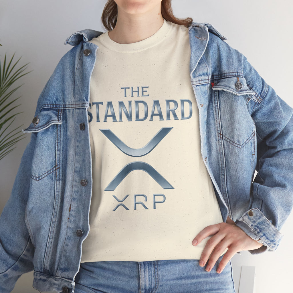 XRP 'The Standard' Graphic Tee – Crypto Logo Shirt