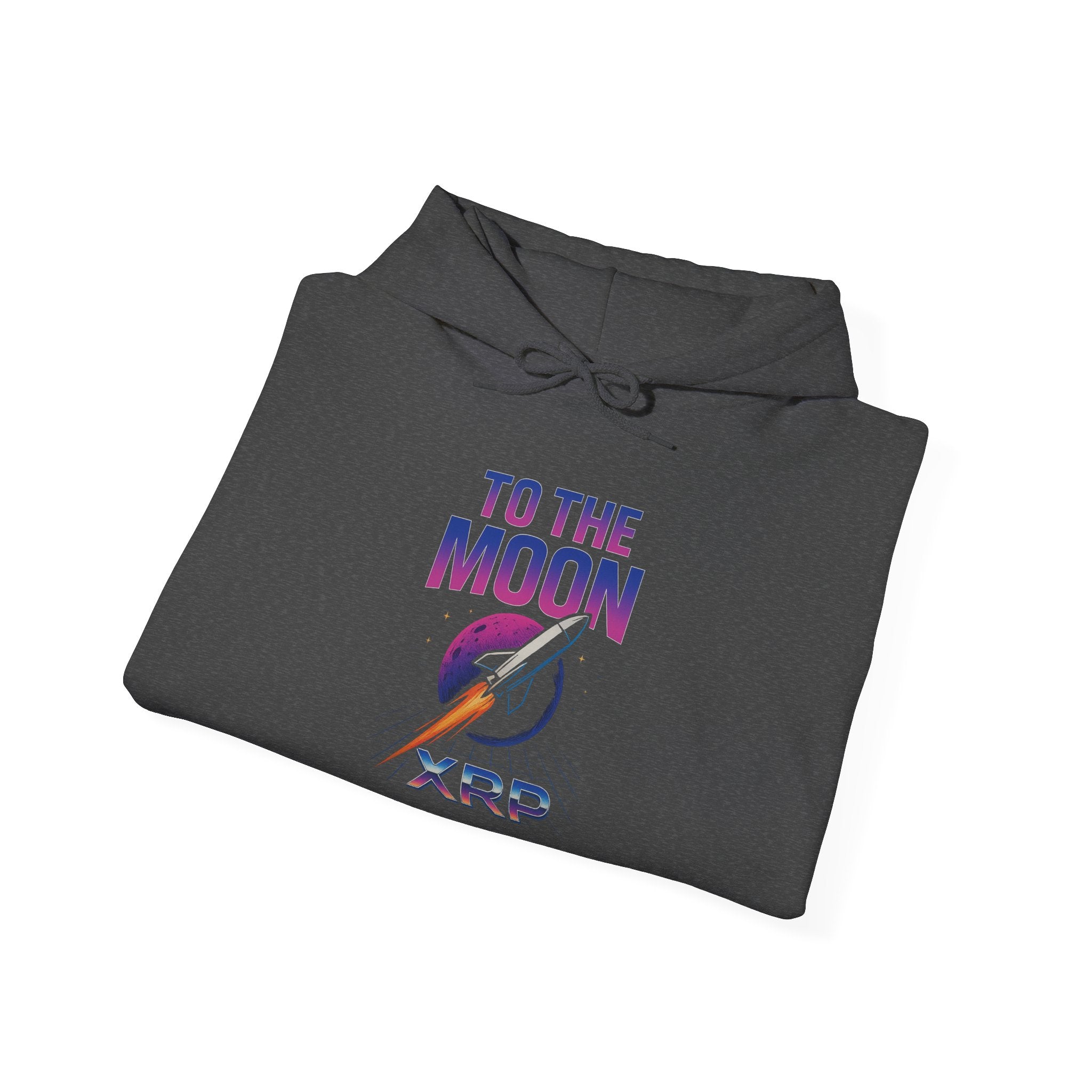 XRP To The Moon Hoodie – Crypto Investor Sweatshirt