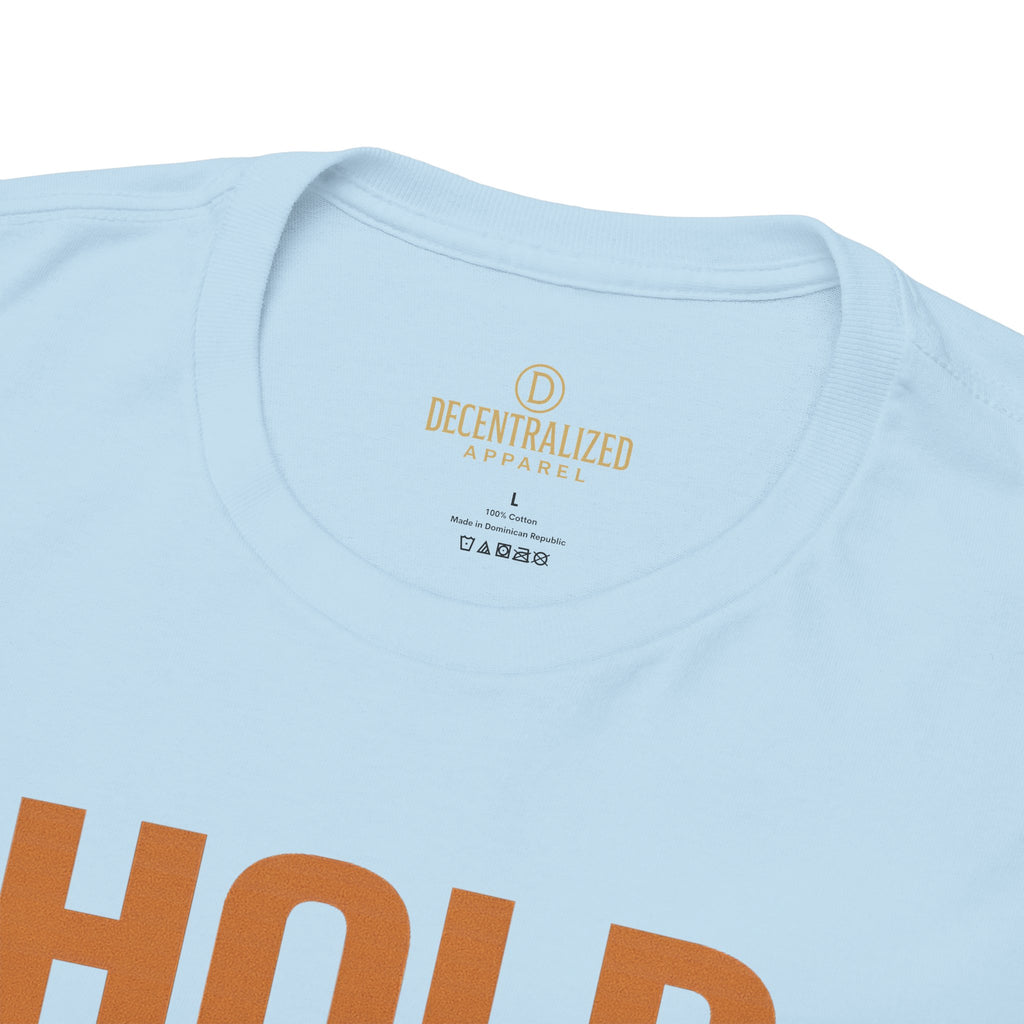 Hold The Line Tee — Bold Flag Graphic Cryptocurrency XRP Shirt