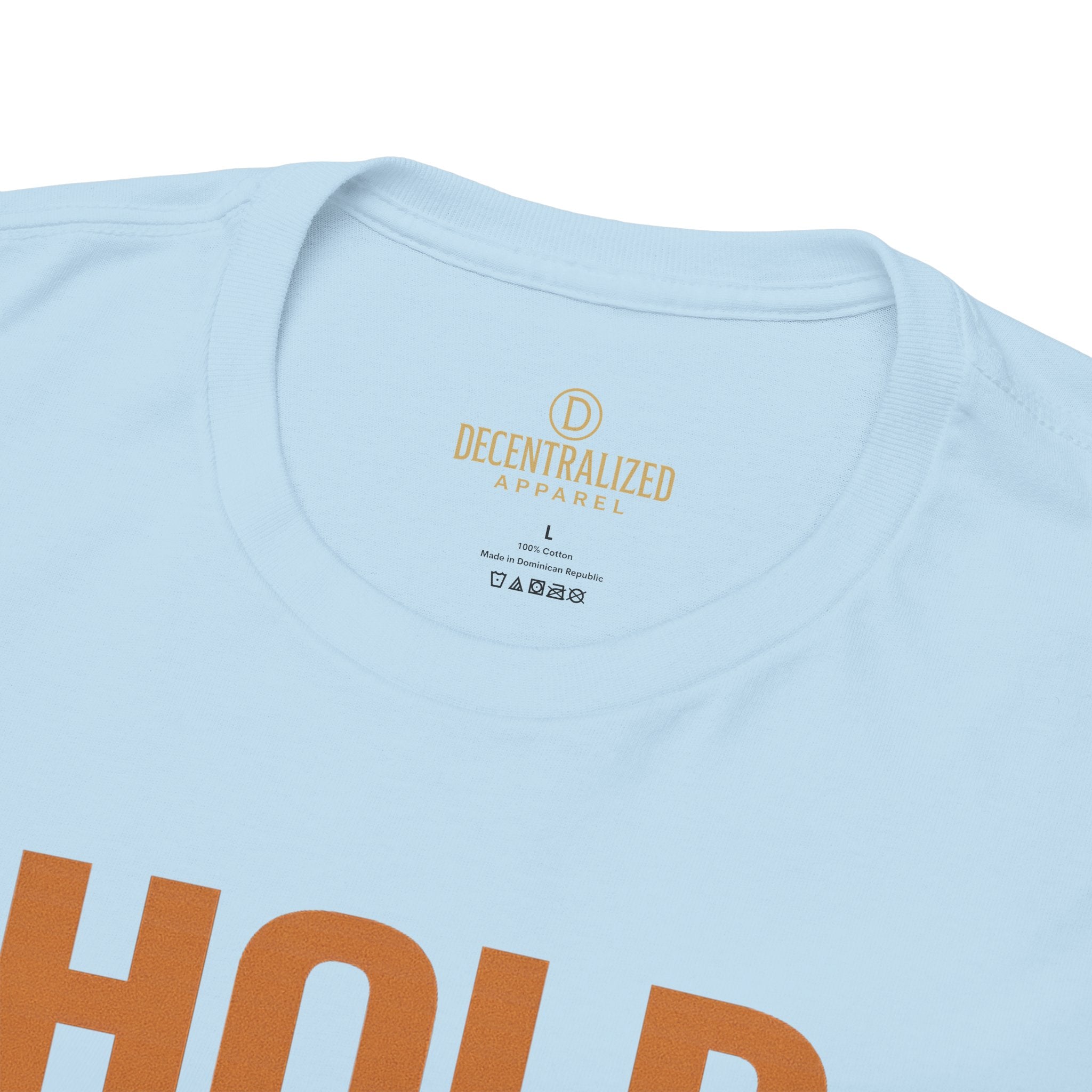 Hold The Line Tee — Bold Flag Graphic Cryptocurrency XRP Shirt