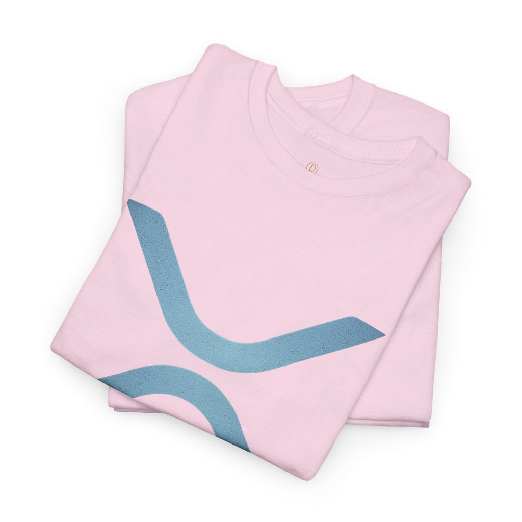 XRP Crypto Tee — "In Flow We Trust" Ripple Logo T-Shirt