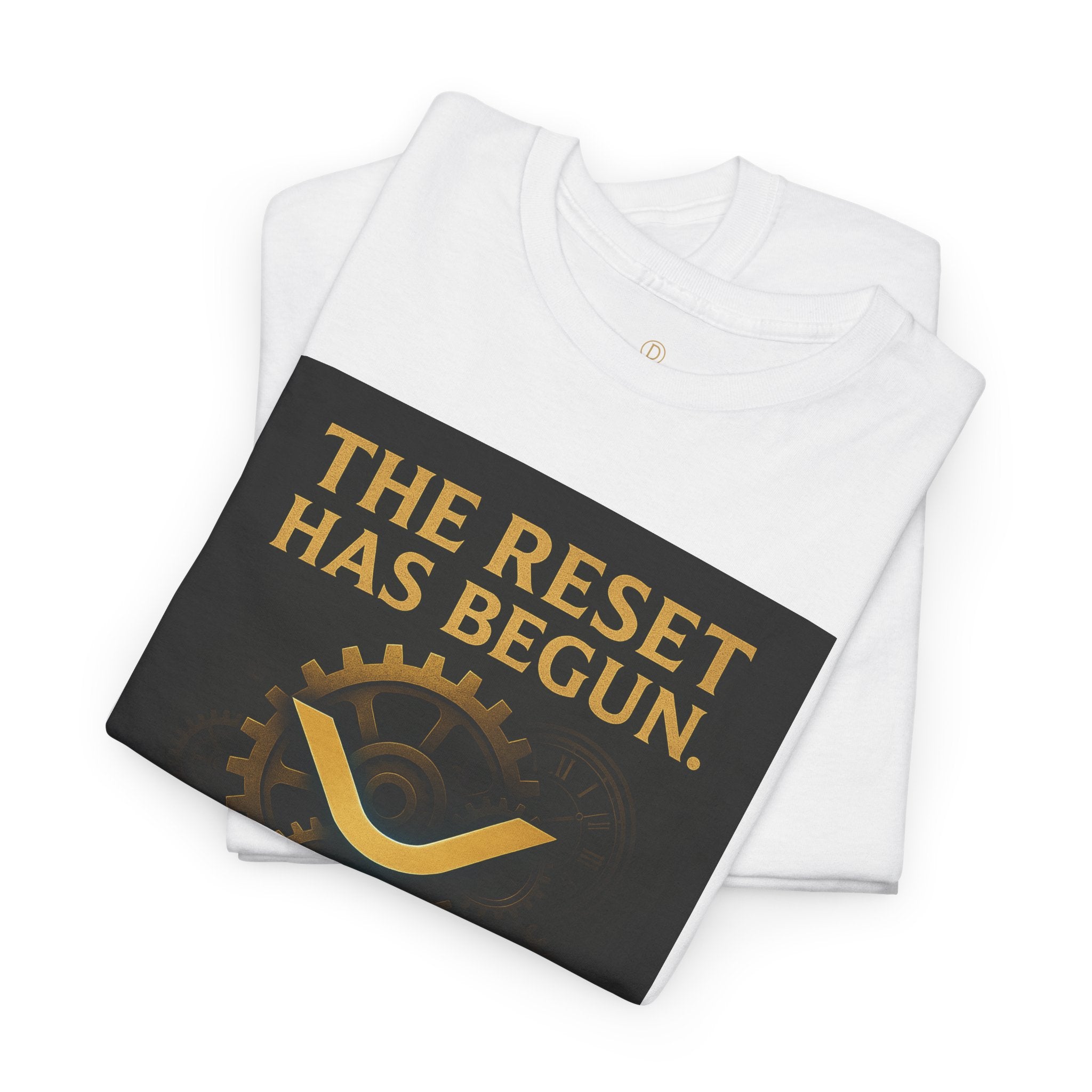 XRP Crypto Tee — "The Reset Has Begun" Bitcoin Alternative Shirt