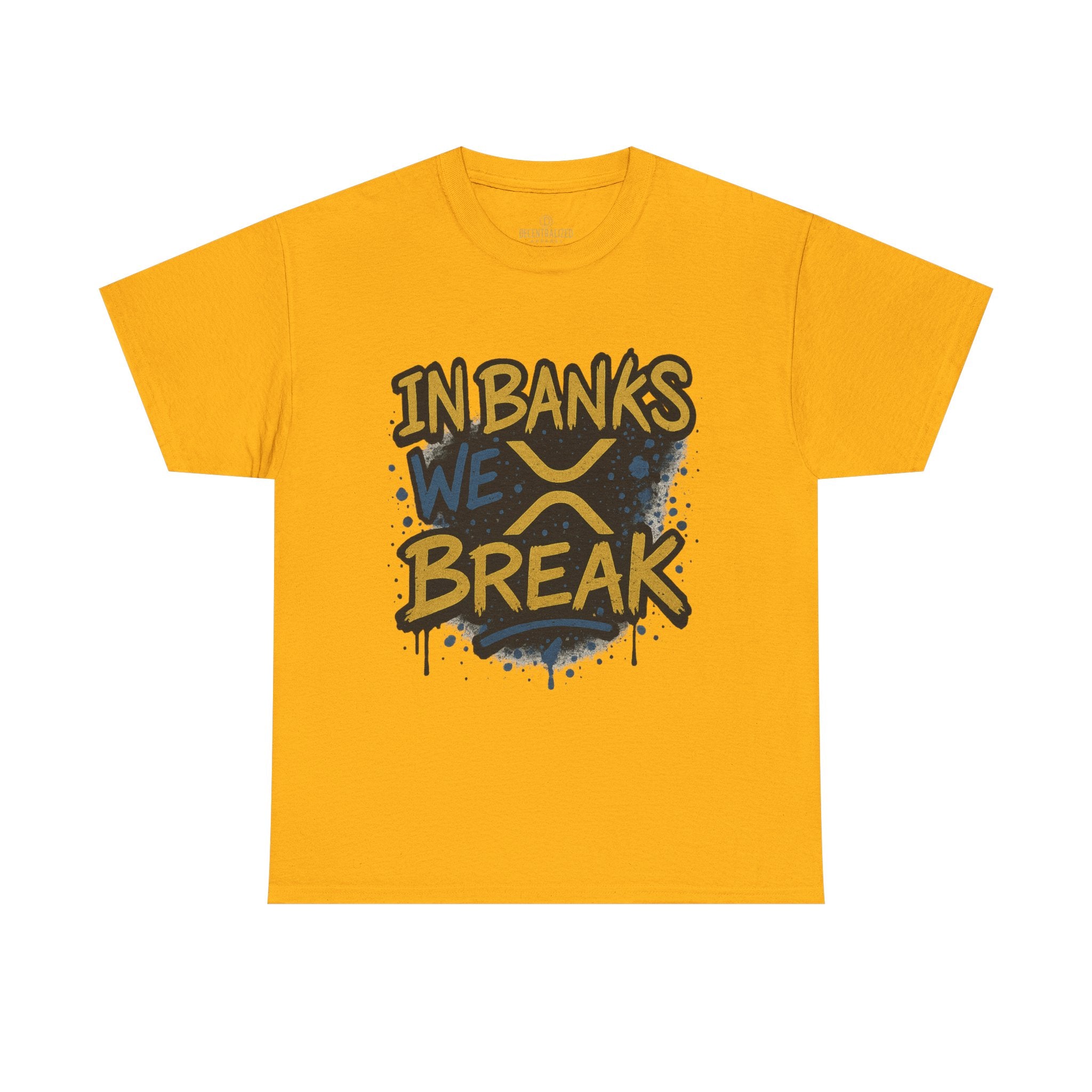 Ripple 'In Banks We Break' Graphic Tee — Crypto XRP Streetwear