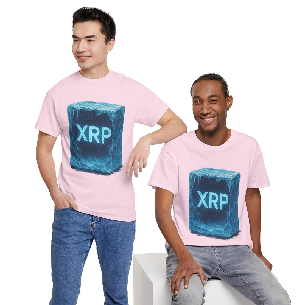 XRP Ice Block Tee — Crypto Ripple Logo T-Shirt