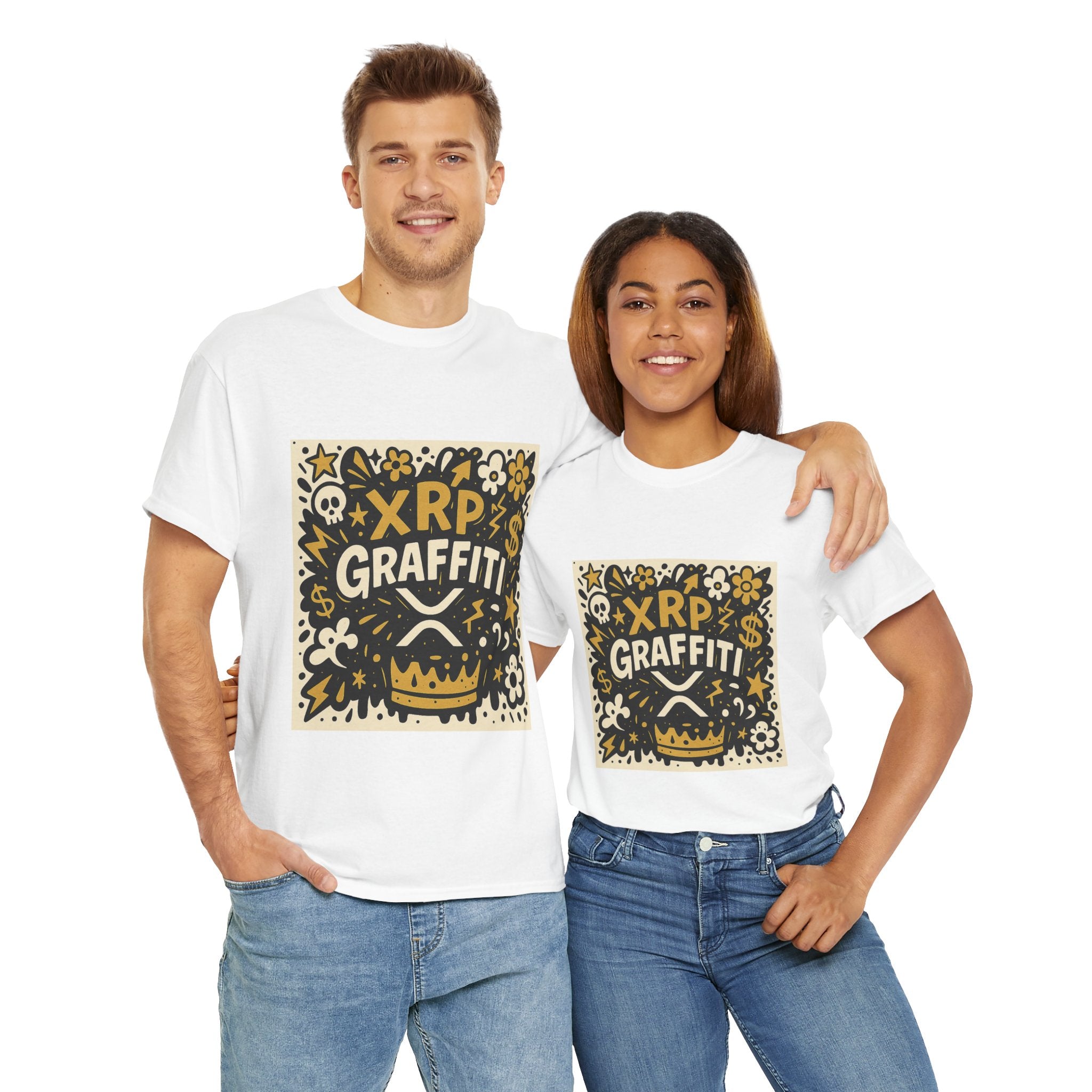 XRP Graffiti Tee — Crypto Street Art T-Shirt