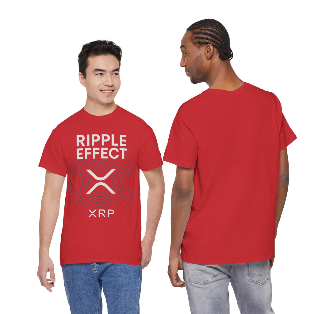 Ripple Effect XRP Tee — Minimal Cryptocurrency Logo T-Shirt
