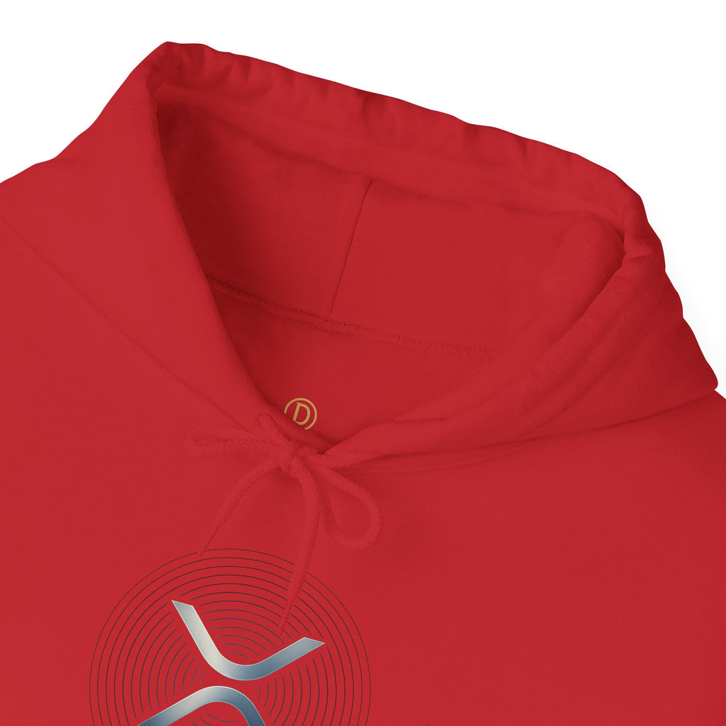 XRP 'Decentralize Everything' Hoodie — Minimal Crypto Logo Pullover