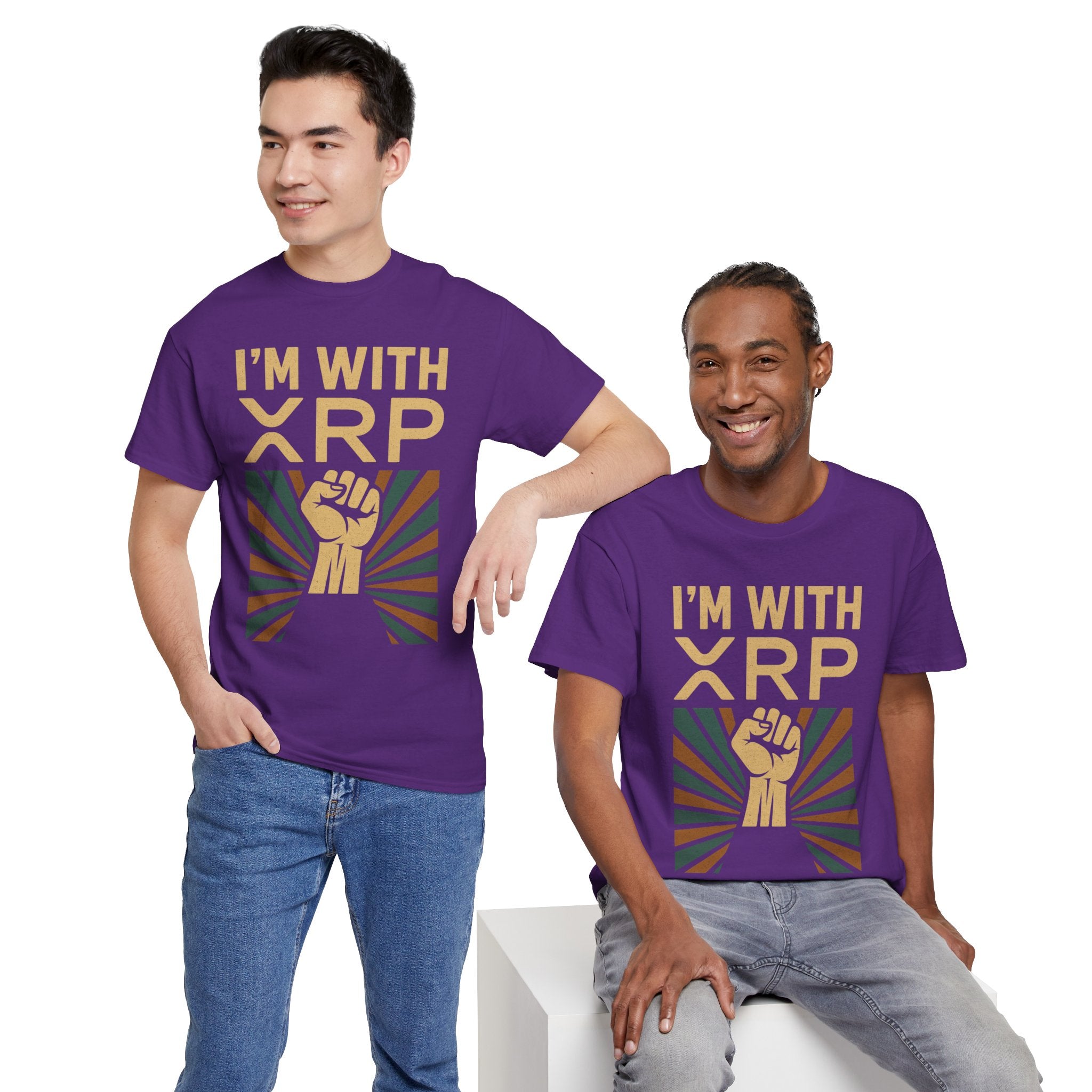 I'm With XRP Graphic Tee – Crypto Supporter Shirt