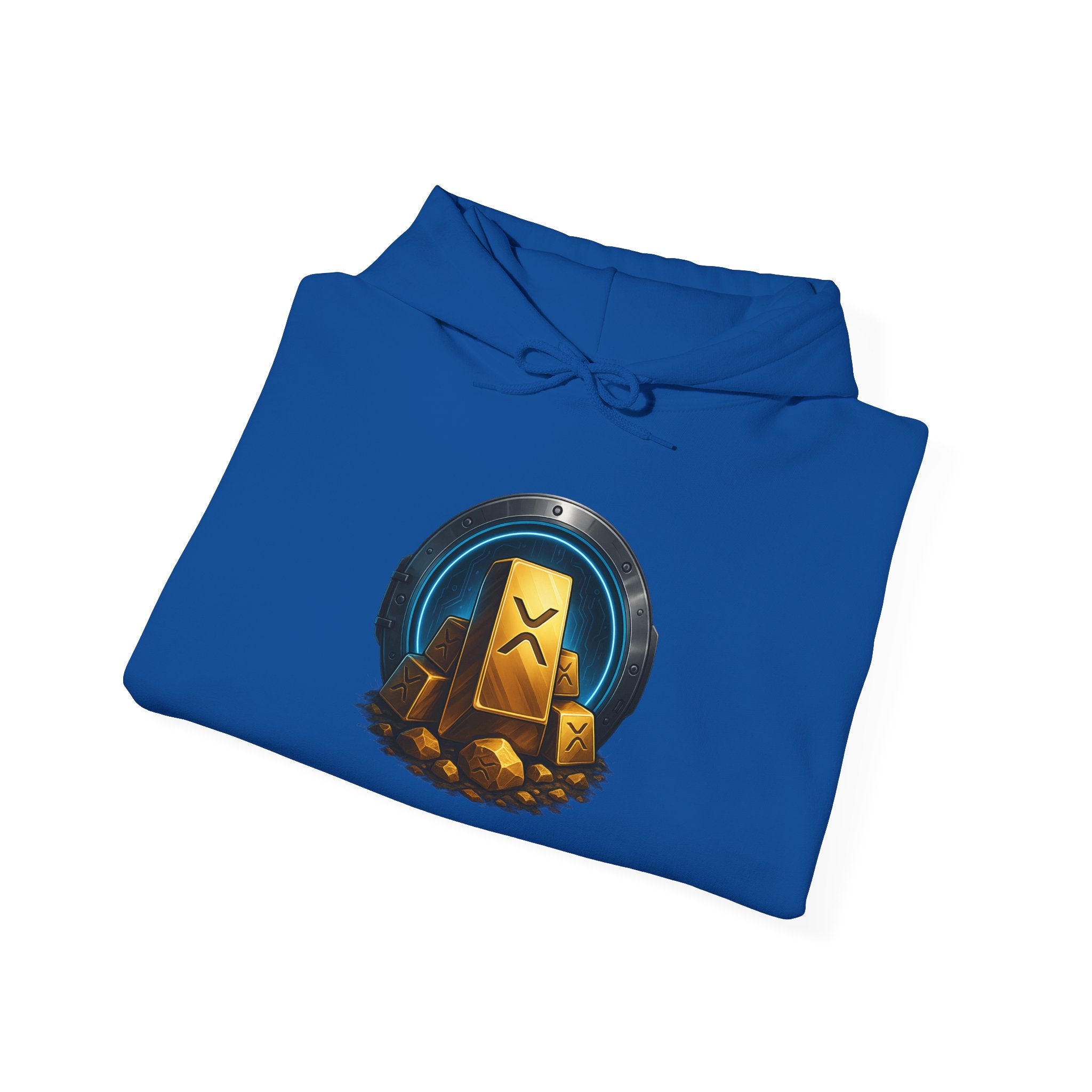 Gaming Treasure Hoodie — Gold Loot Chest Emblem