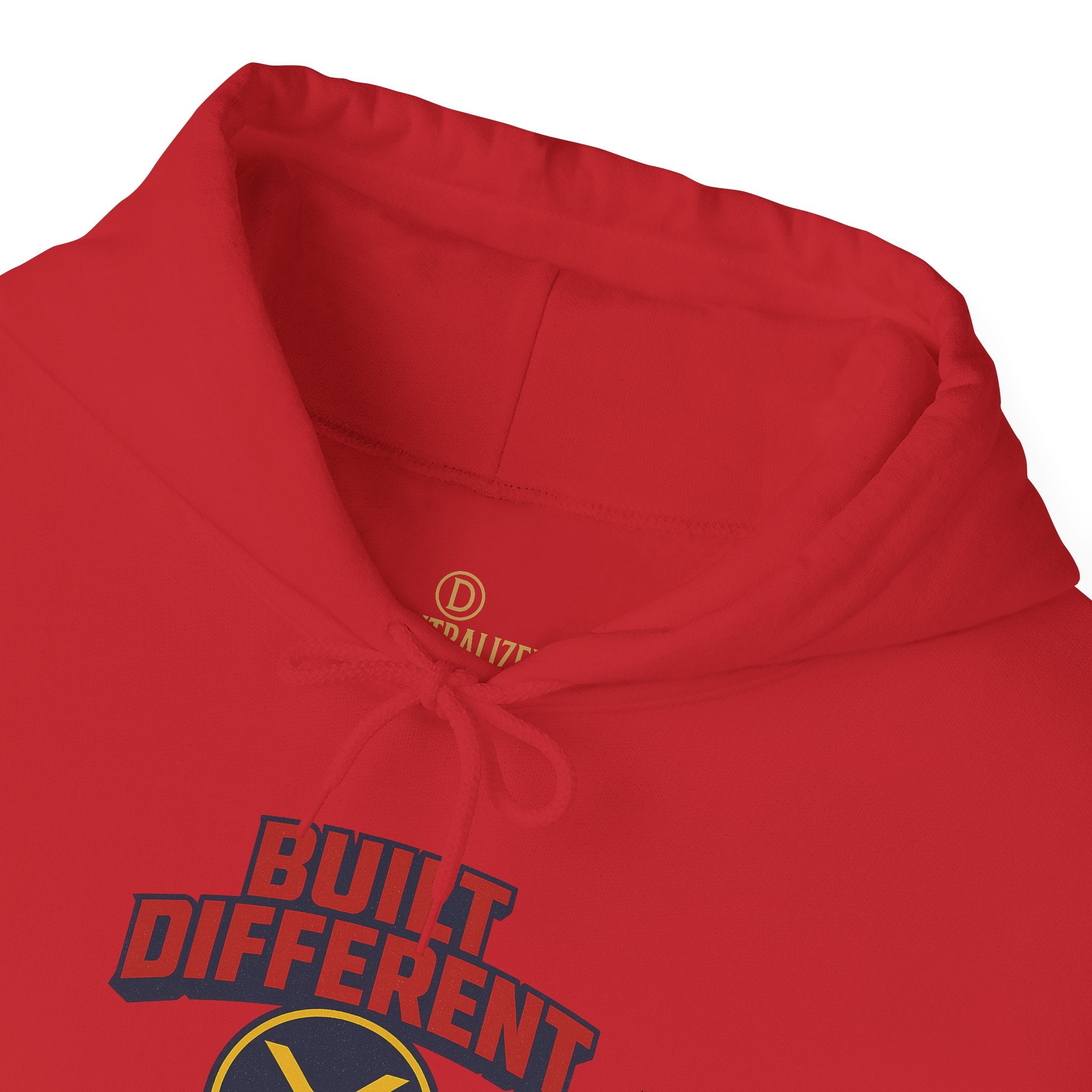 Hoodie - "Built Different Since 2012" Retro Athletic Pullover