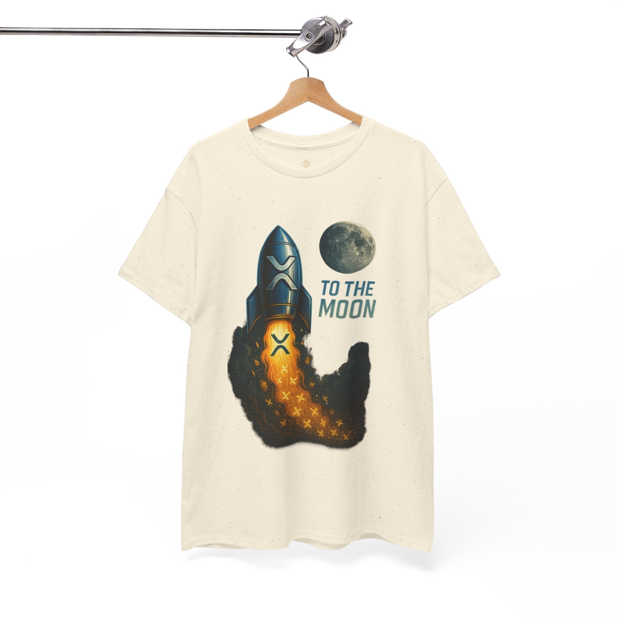 Rocket 'To the Moon' T-Shirt - Space Exploration Graphic Tee