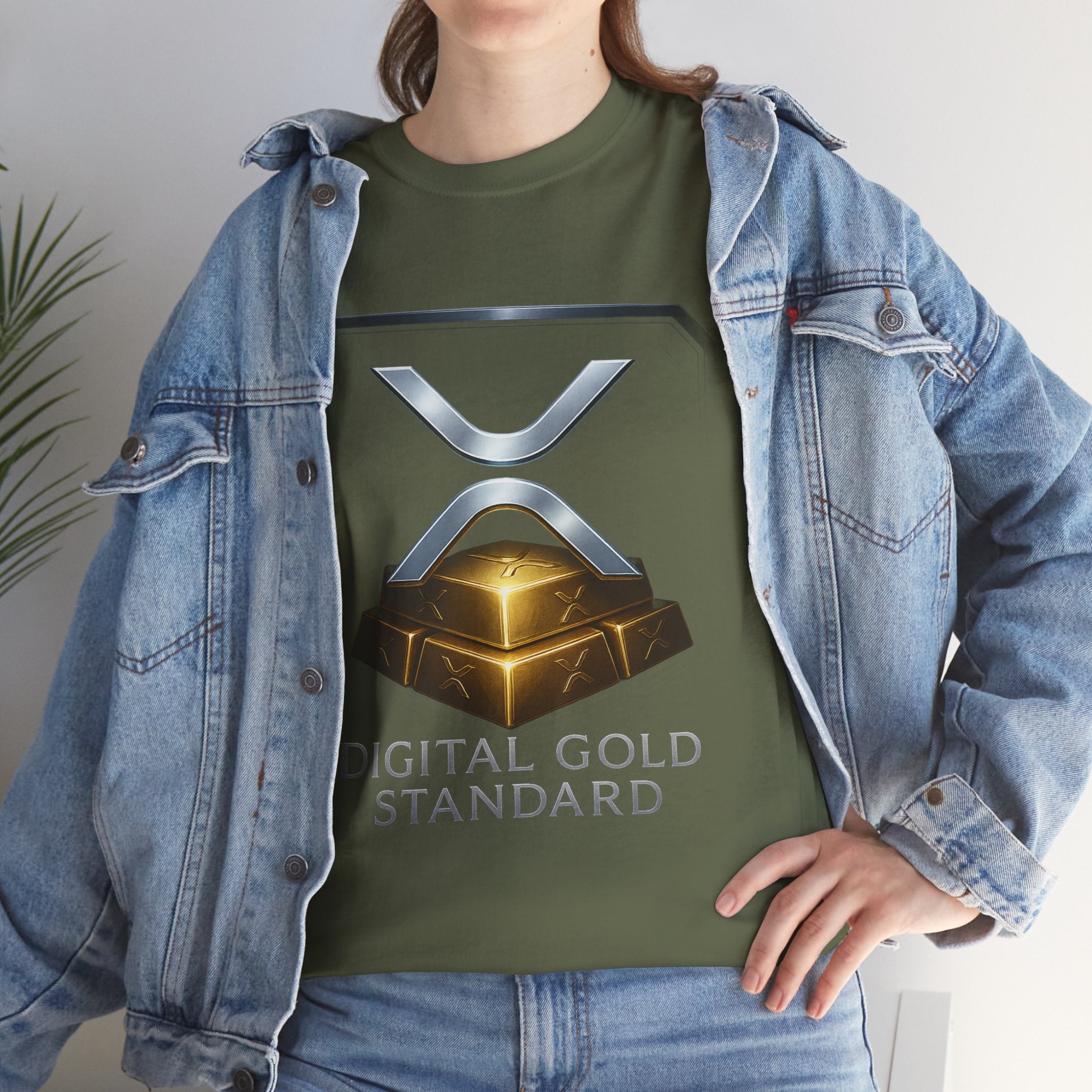 XRP 'Digital Gold Standard' Tee — Cryptocurrency Logo Shirt