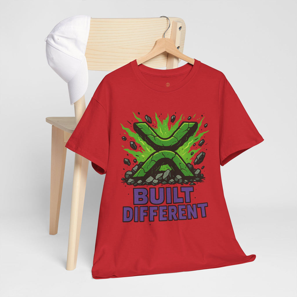 Built Different T-Shirt — Green Gamer Logo Tee