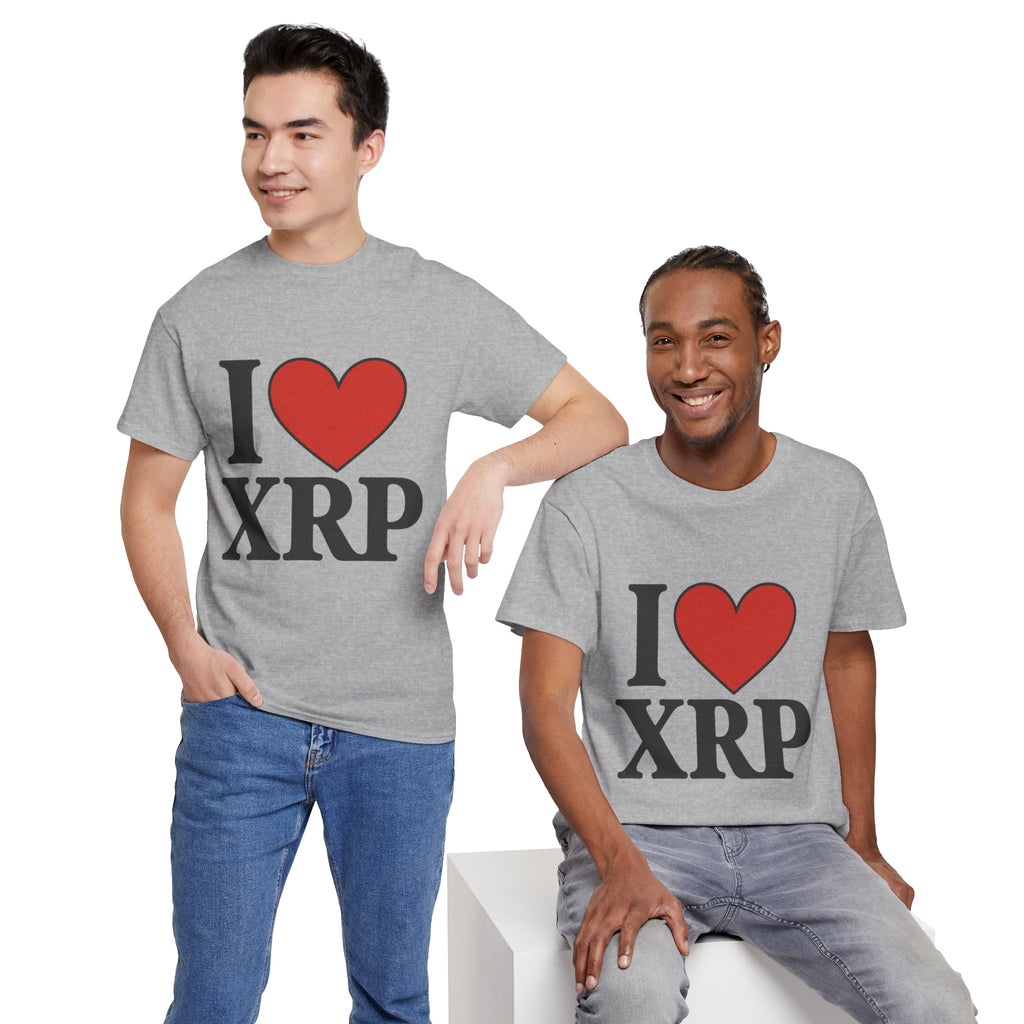 I  XRP T-Shirt — Crypto Enthusiast Ripple Tee