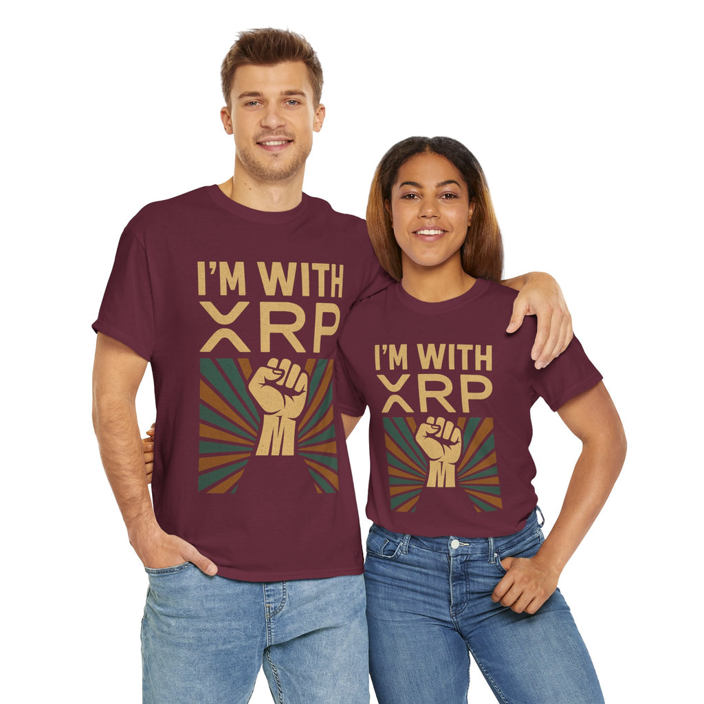I'm With XRP Graphic Tee – Crypto Supporter Shirt
