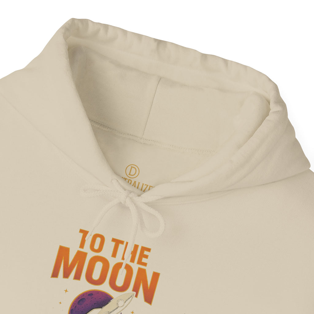 XRP To The Moon Hoodie — Crypto Investor Graphic Sweatshirt