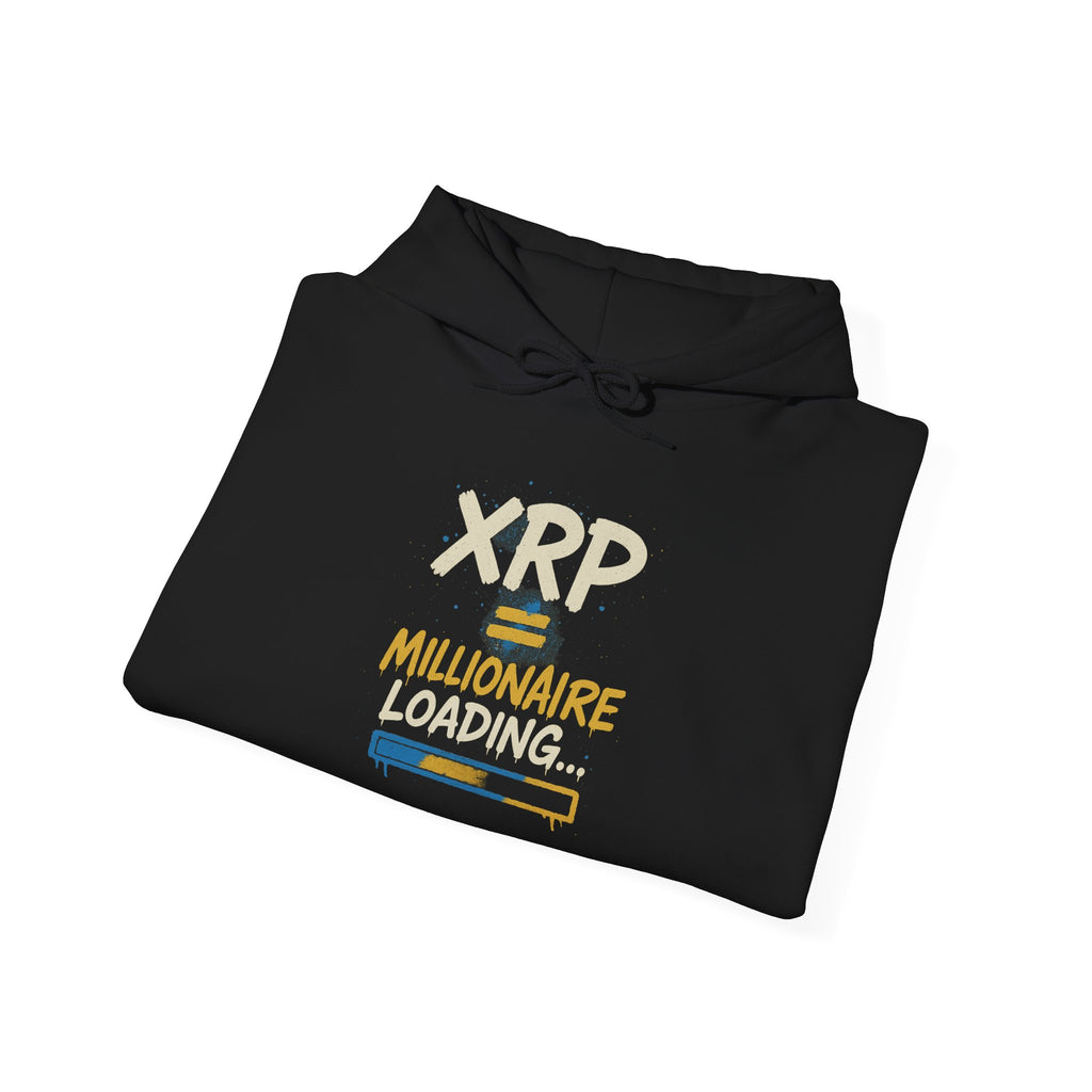XRP "Millionaire Loading" Hoodie - Crypto Investor Sweatshirt