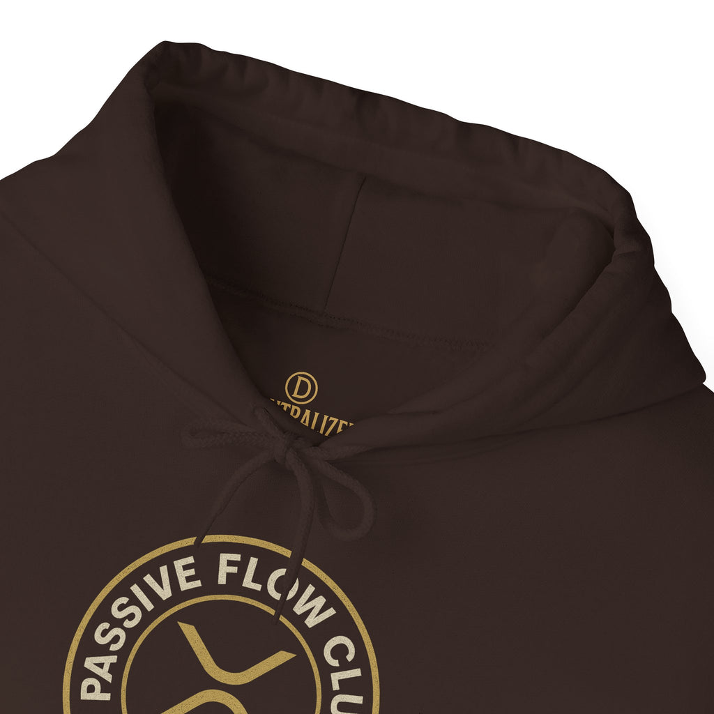 Hoodie — Passive Flow Club Crest Hooded Sweatshirt