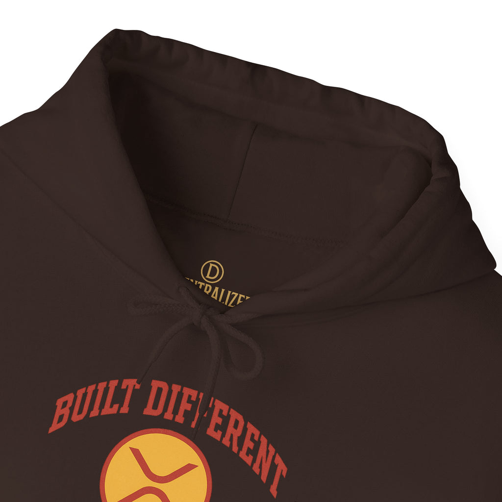 Built Different Hoodie — 'Built Different Since 2012' Retro Logo Hooded Sweatshirt