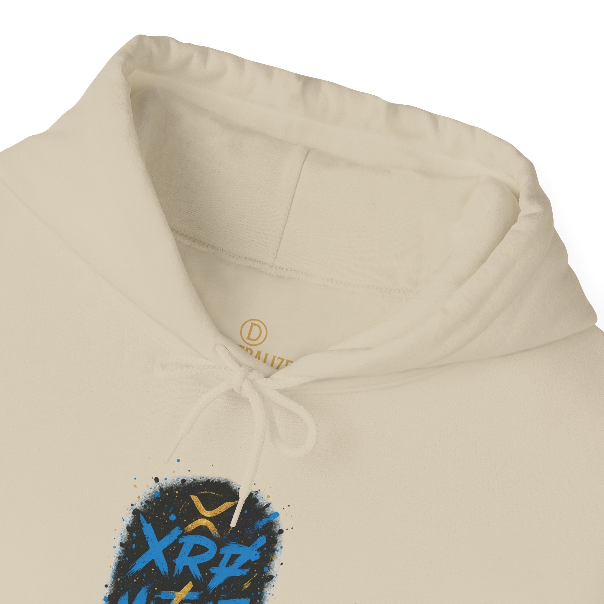 XRP Meme Coin Hoodie – Crypto Graffiti Logo Pullover