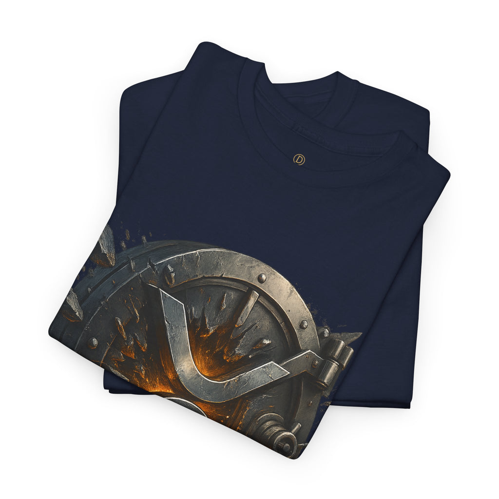 Warrior Shield T-Shirt — Medieval Viking Shield Graphic Tee