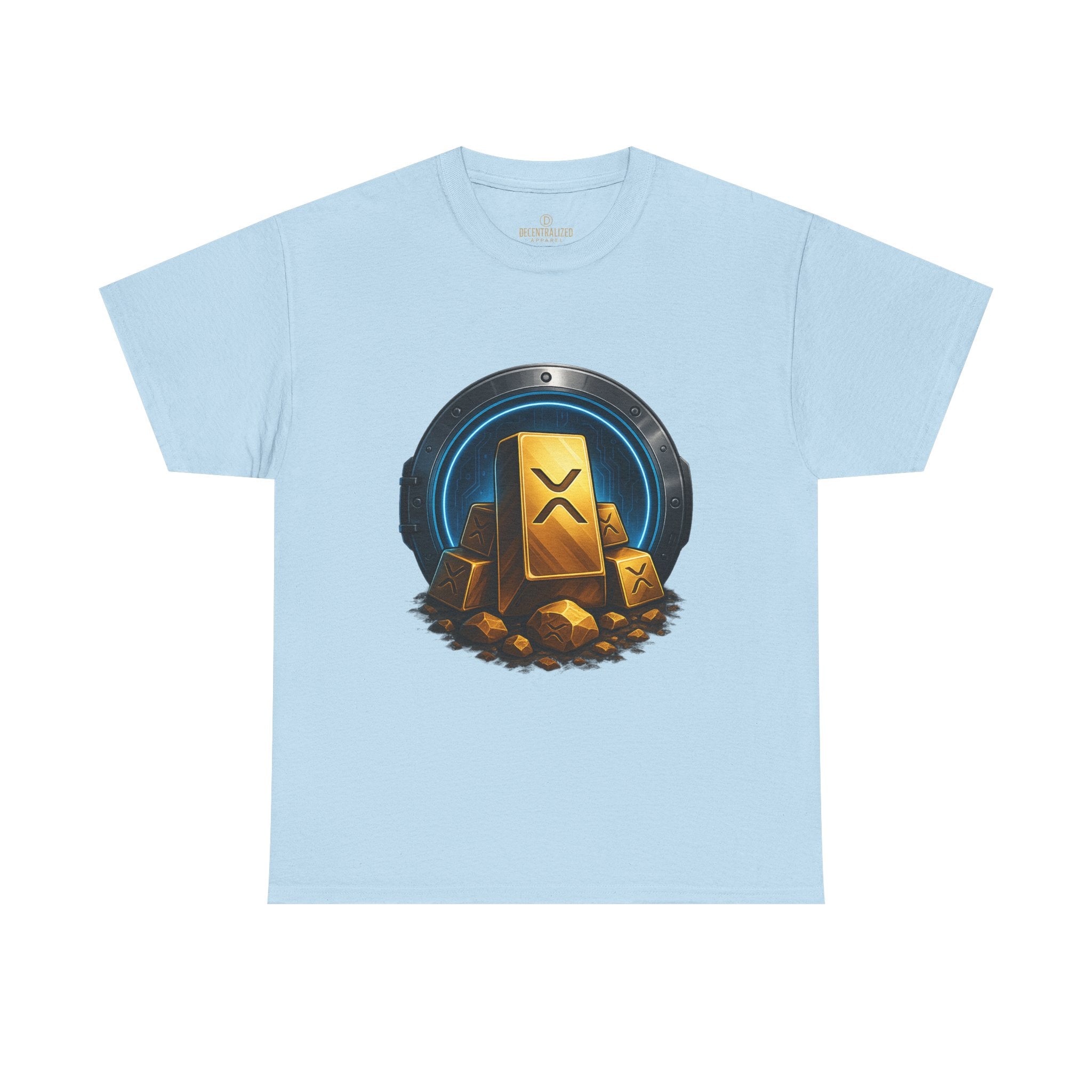 Crypto Gold Bars T-Shirt — Ripple (XRP) Stack Graphic Tee