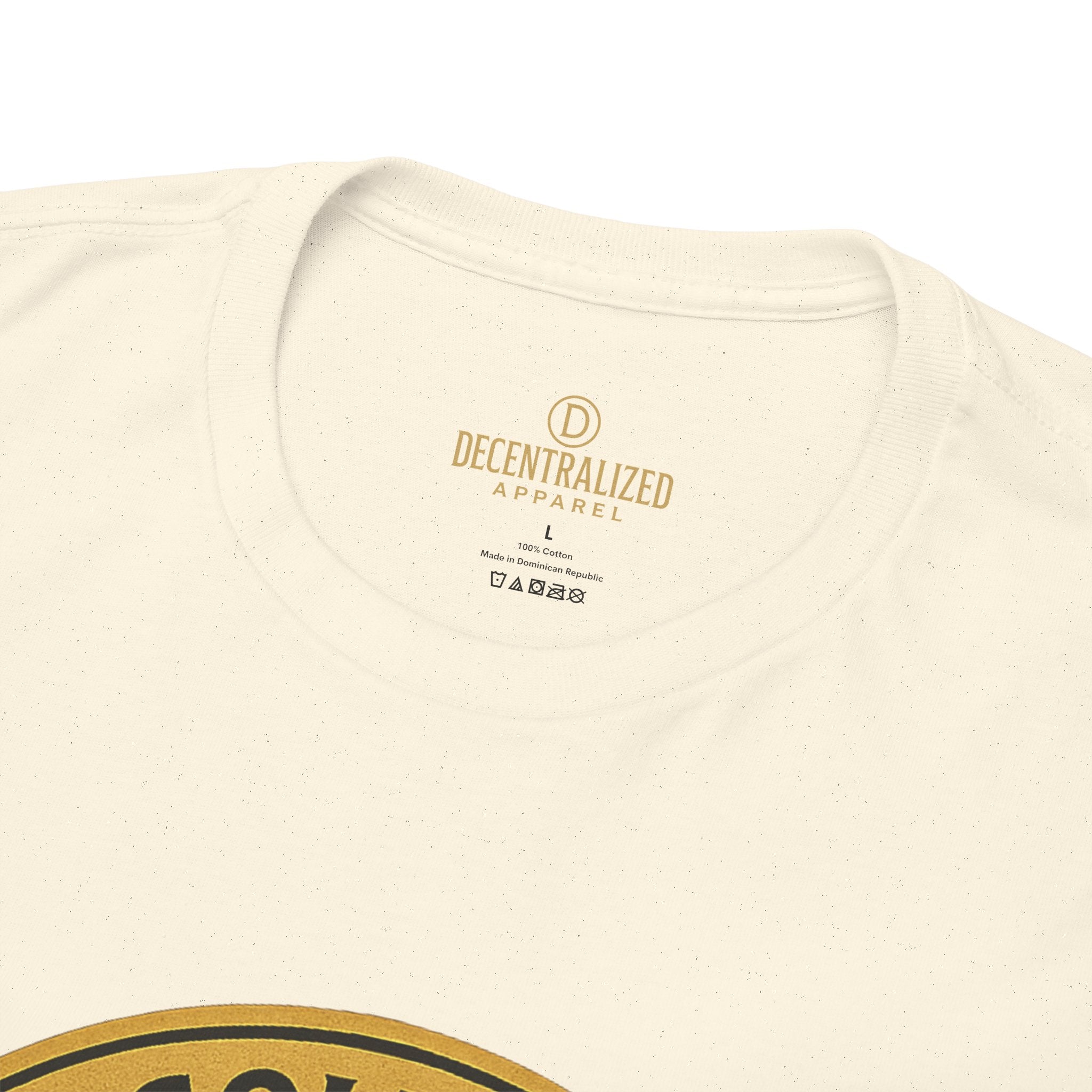 XRP Digital Gold Tee – Cryptocurrency Logo Shirt