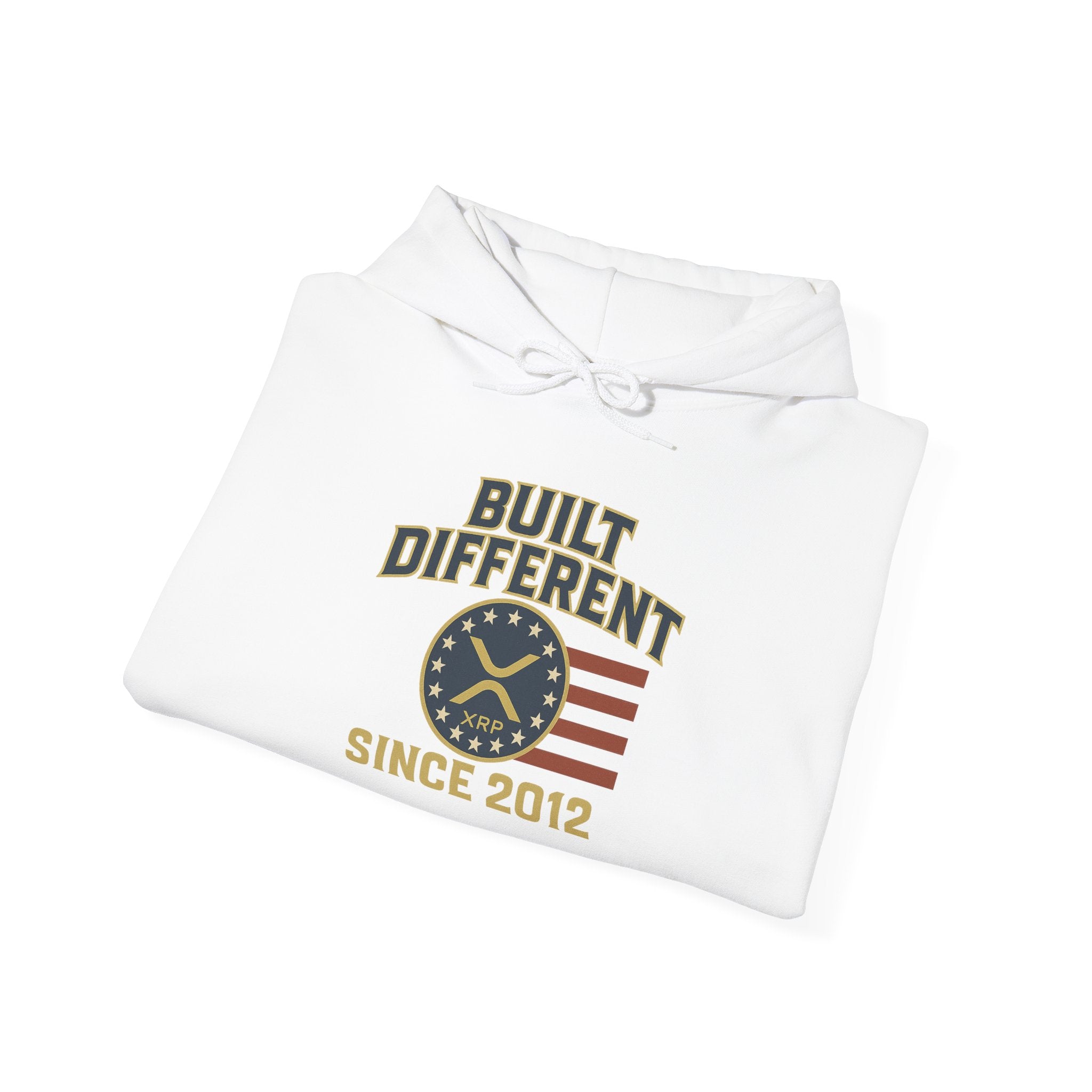 Built Different Hoodie • 'Built Different Since 2012' Patriotic Casual Pullover