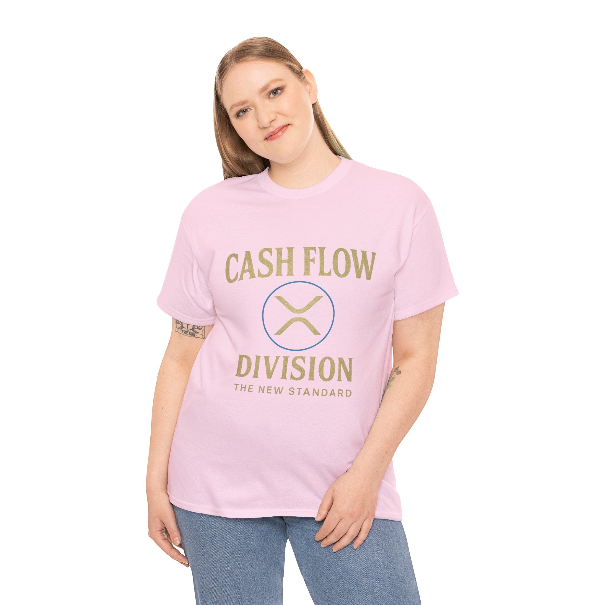 Cash Flow Division Tee — "The New Standard" Graphic T-Shirt