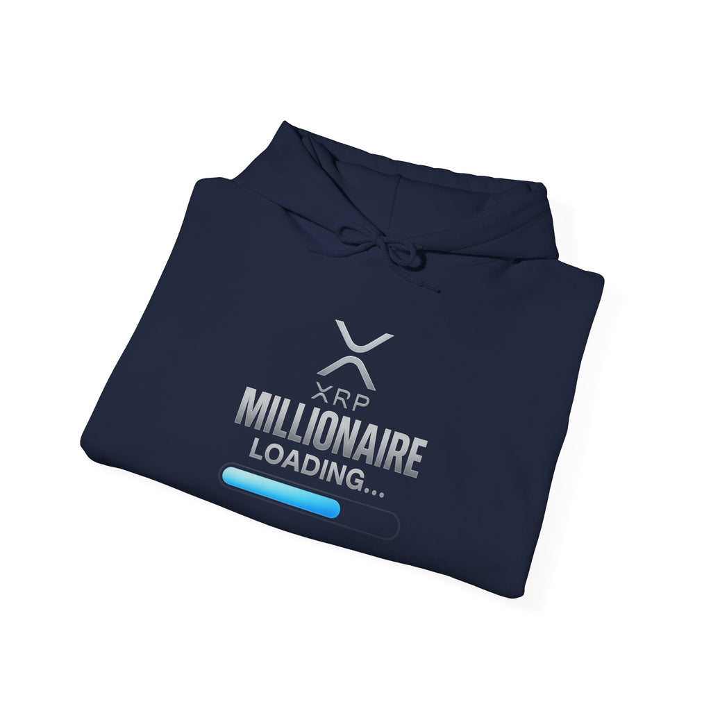 Milllionaire Loading Hoodie – Crypto XRP Progress Bar Sweatshirt