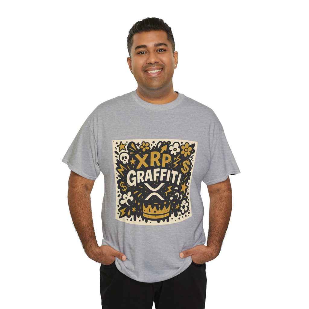 XRP Graffiti Tee — Crypto Street Art T-Shirt