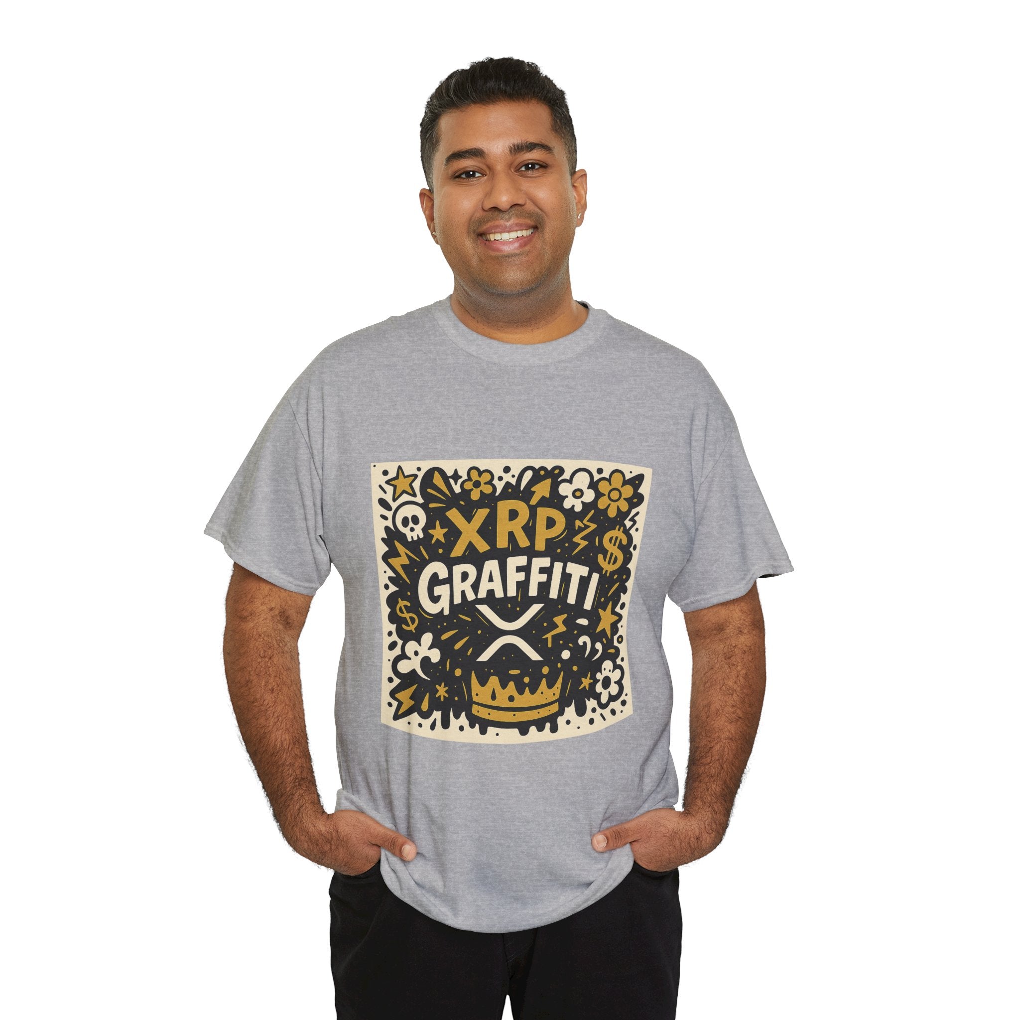 XRP Graffiti Tee — Crypto Street Art T-Shirt
