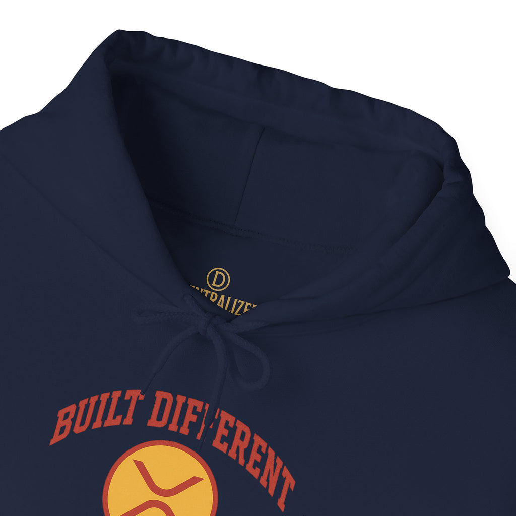 Built Different Hoodie — 'Built Different Since 2012' Retro Logo Hooded Sweatshirt