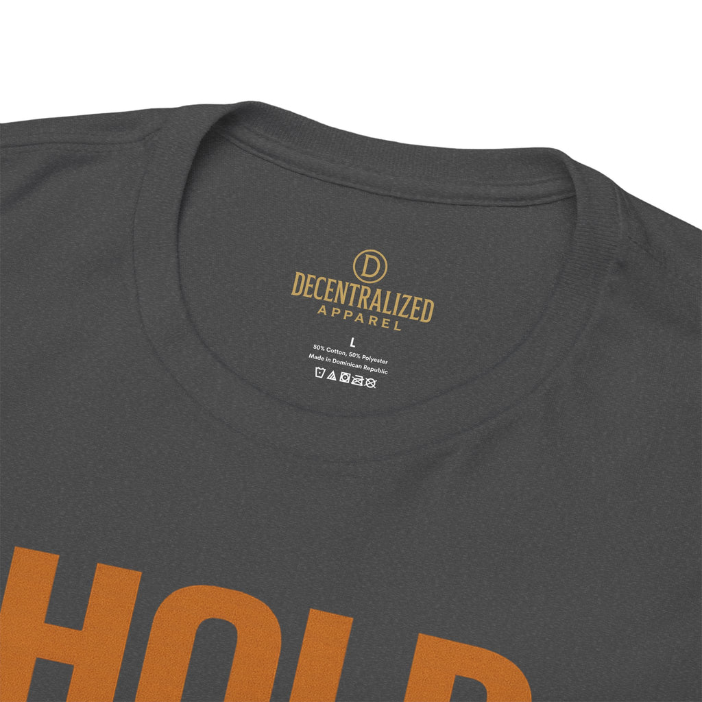 Hold The Line Tee — Bold Flag Graphic Cryptocurrency XRP Shirt