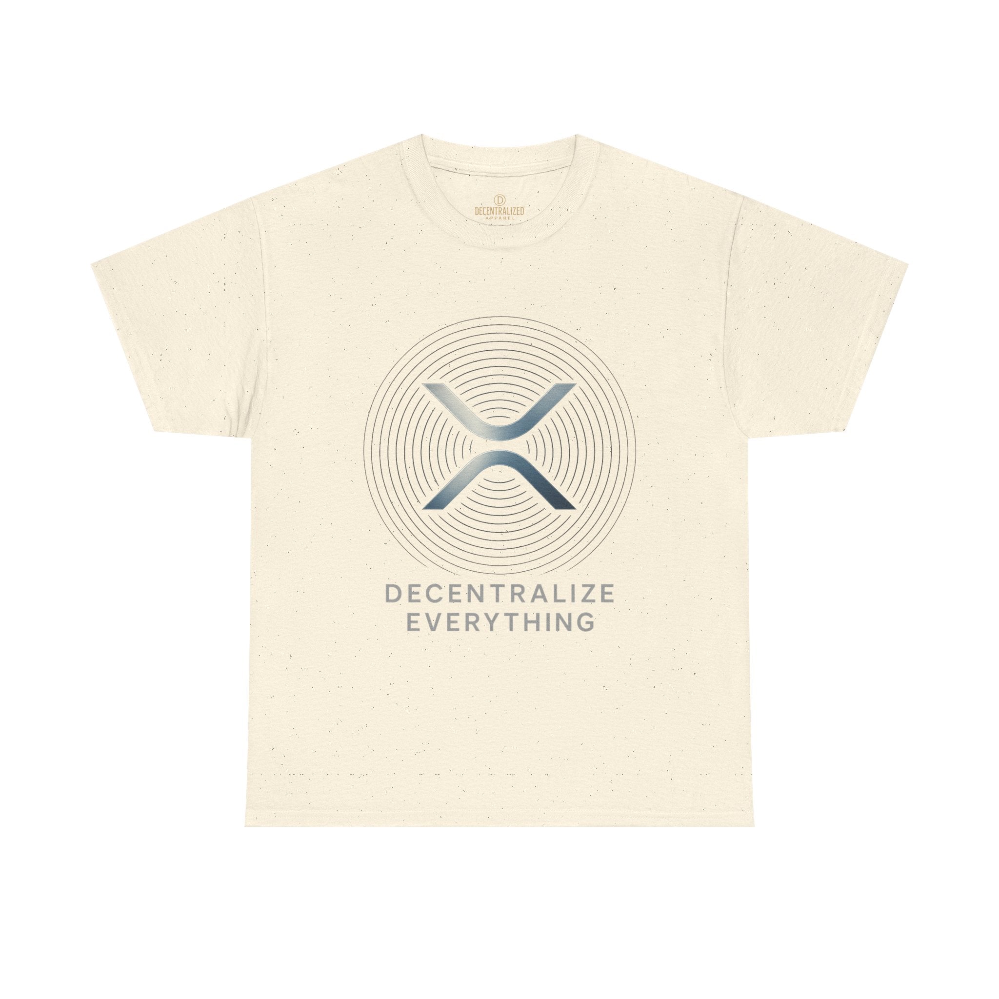 XRP 'Decentralize Everything' Tee - Crypto Logo T-Shirt