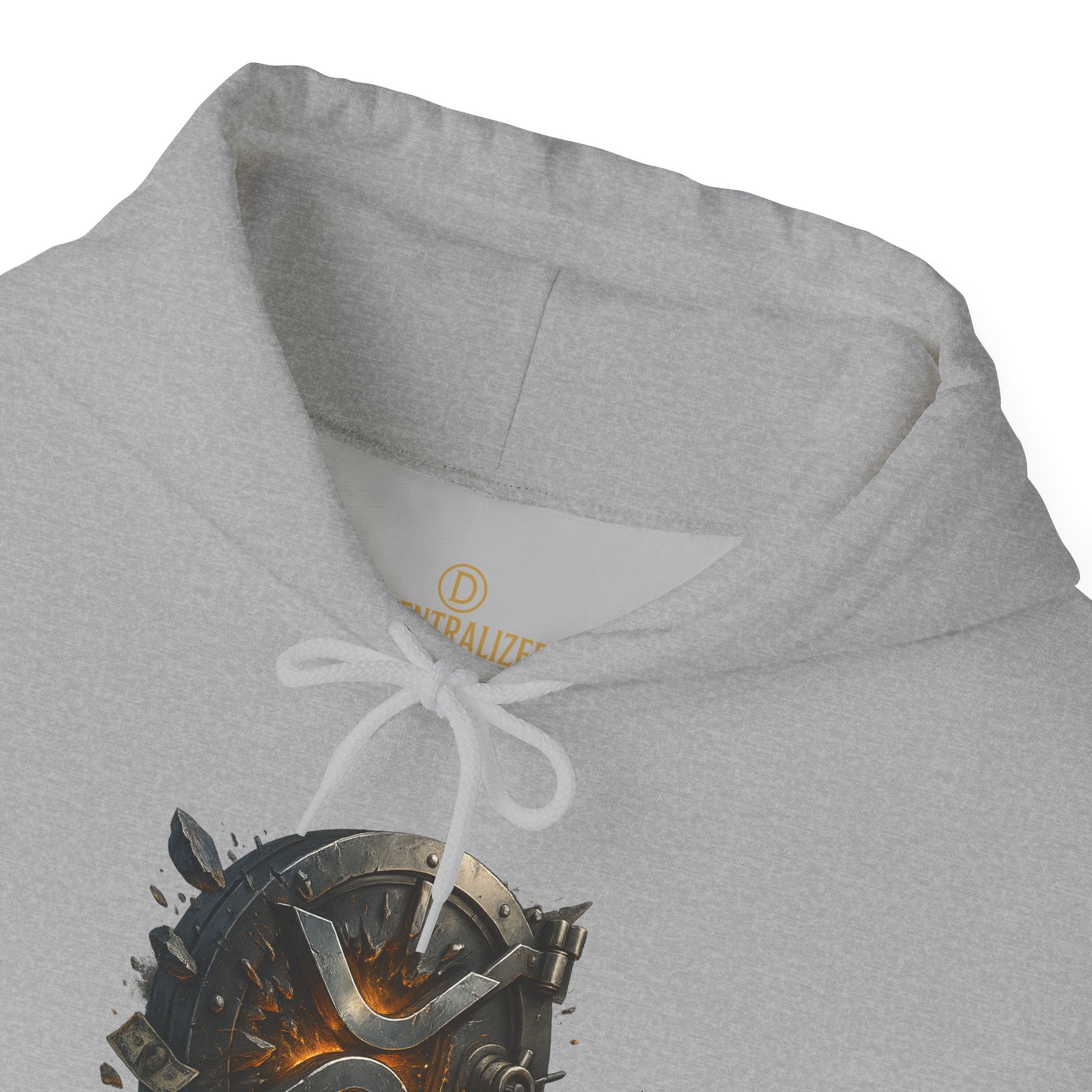 Viking Shield & Helmet Hoodie — Norse Warrior Graphic Sweatshirt