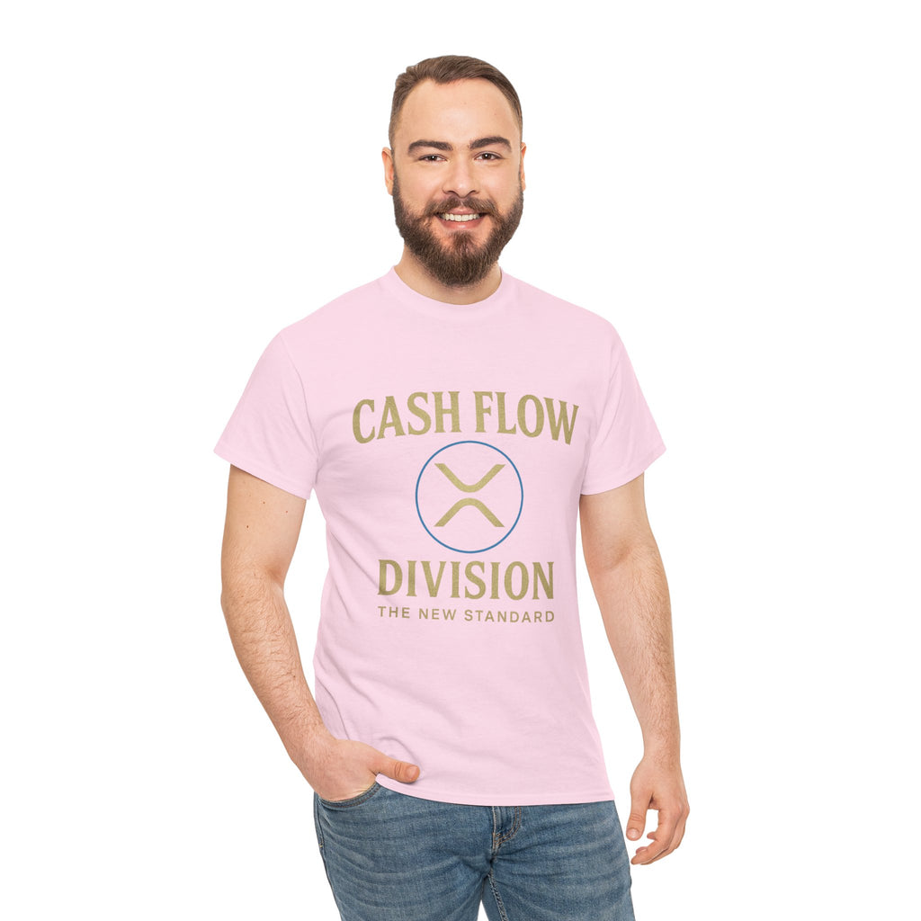 Cash Flow Division Tee — "The New Standard" Graphic T-Shirt
