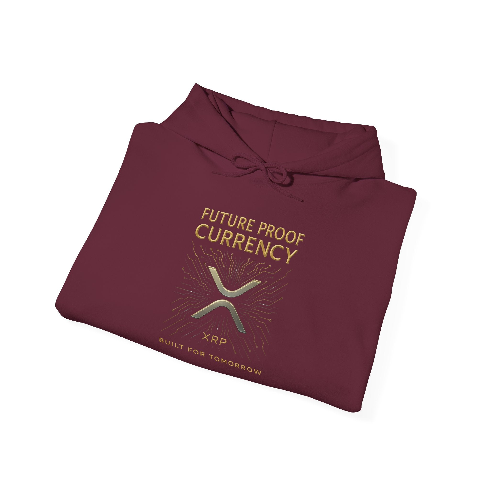 Future Proof Currency Hoodie – XRP Logo Crypto Sweatshirt