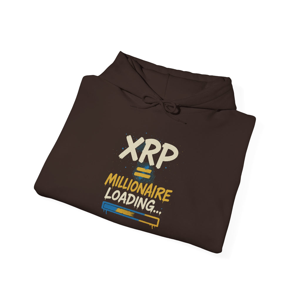 XRP "Millionaire Loading" Hoodie - Crypto Investor Sweatshirt