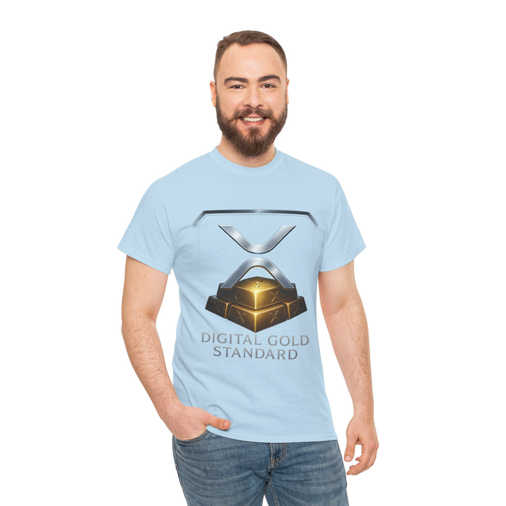 XRP 'Digital Gold Standard' Tee — Cryptocurrency Logo Shirt