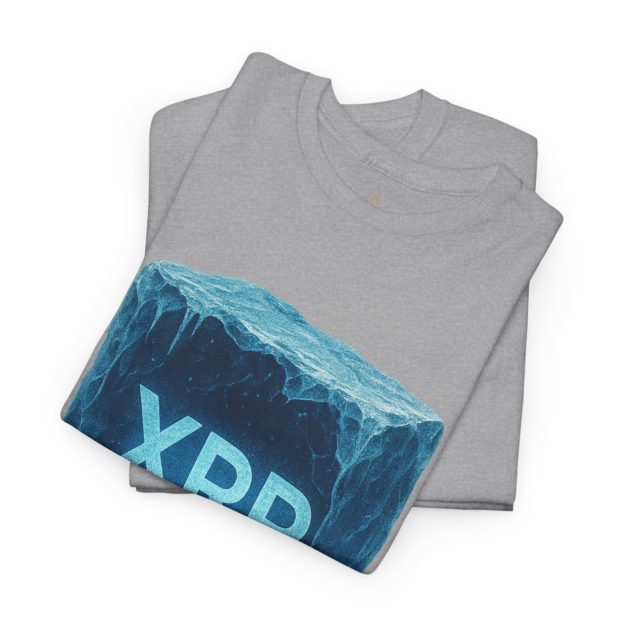 XRP Ice Block Tee — Crypto Ripple Logo T-Shirt