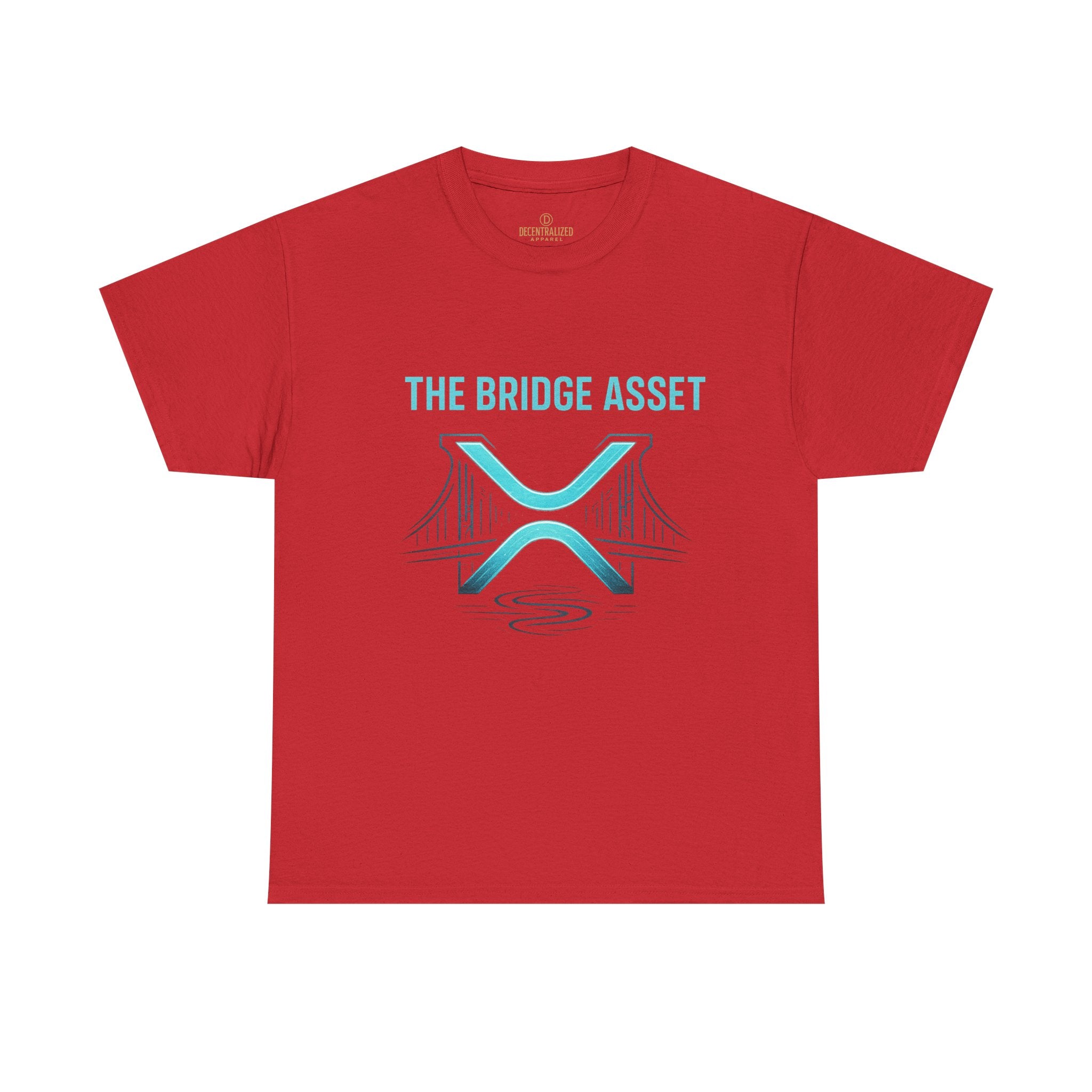 XRP 'The Bridge Asset' Graphic Tee — Crypto Ripple Logo Shirt