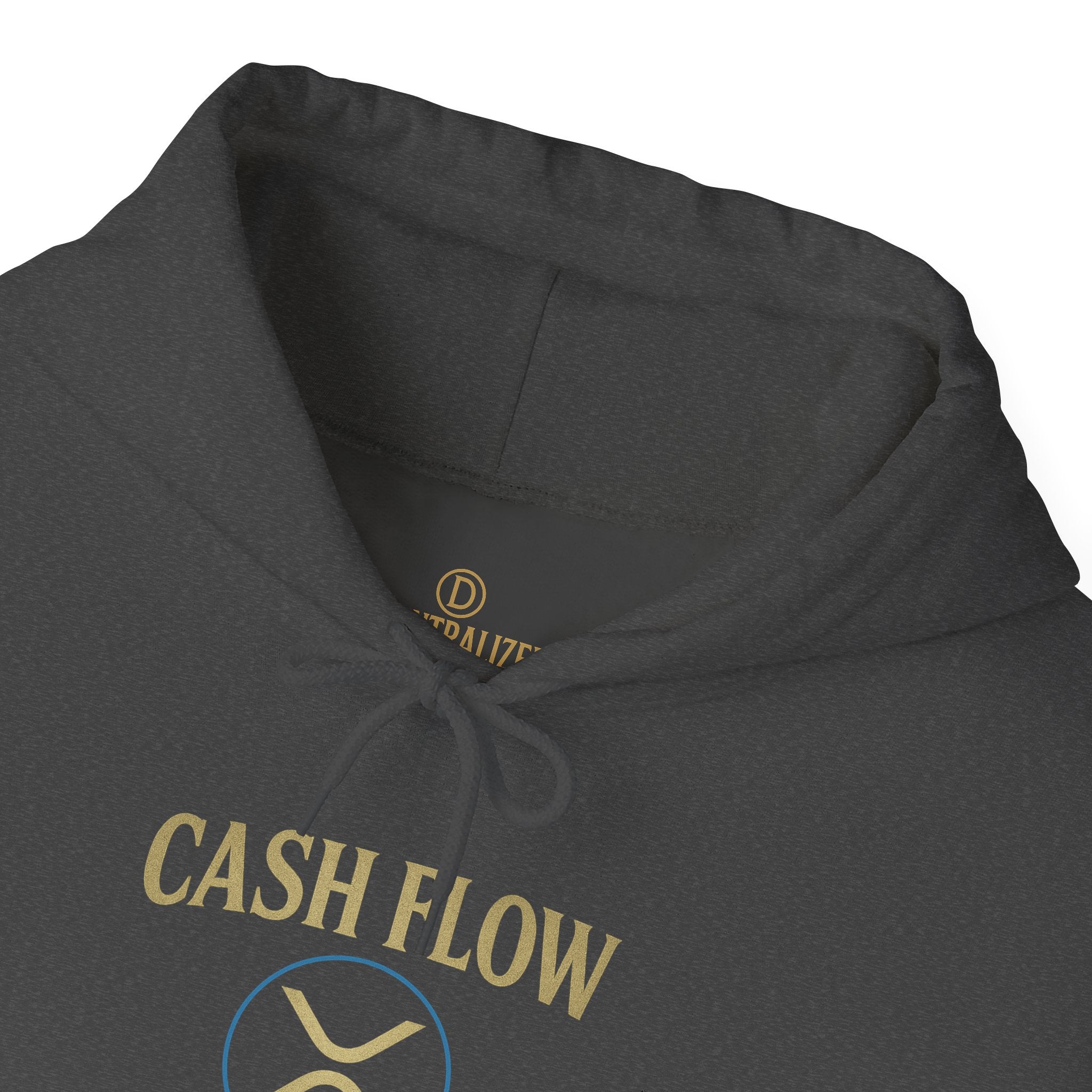 Cash Flow Division Hoodie — Minimalist Finance Logo Pullover