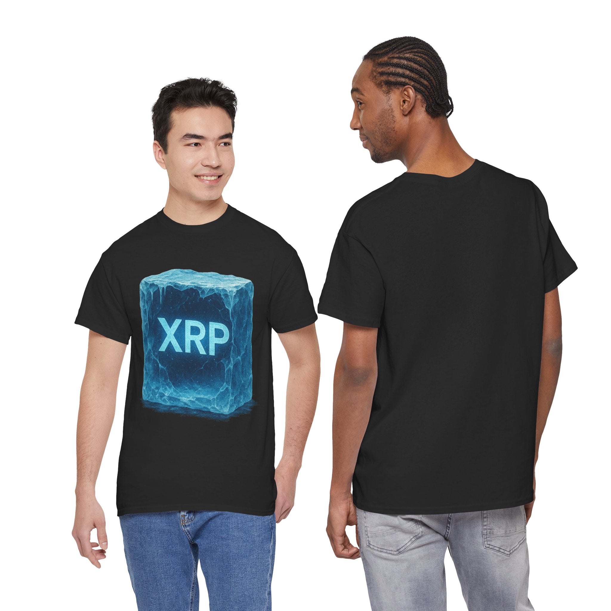 XRP Ice Block Tee — Crypto Ripple Logo T-Shirt