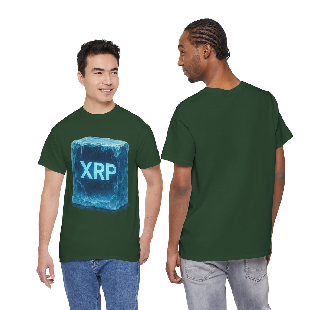 XRP Ice Block Tee — Crypto Ripple Logo T-Shirt